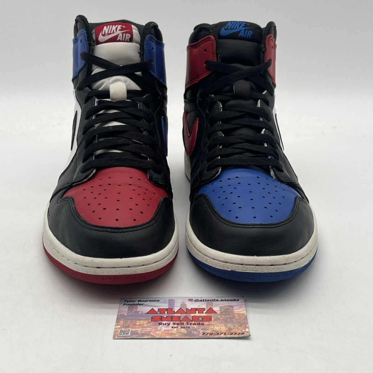Nike Air Jordan 1 high top 3 Size US 12 / EU 45 - 2 Thumbnail