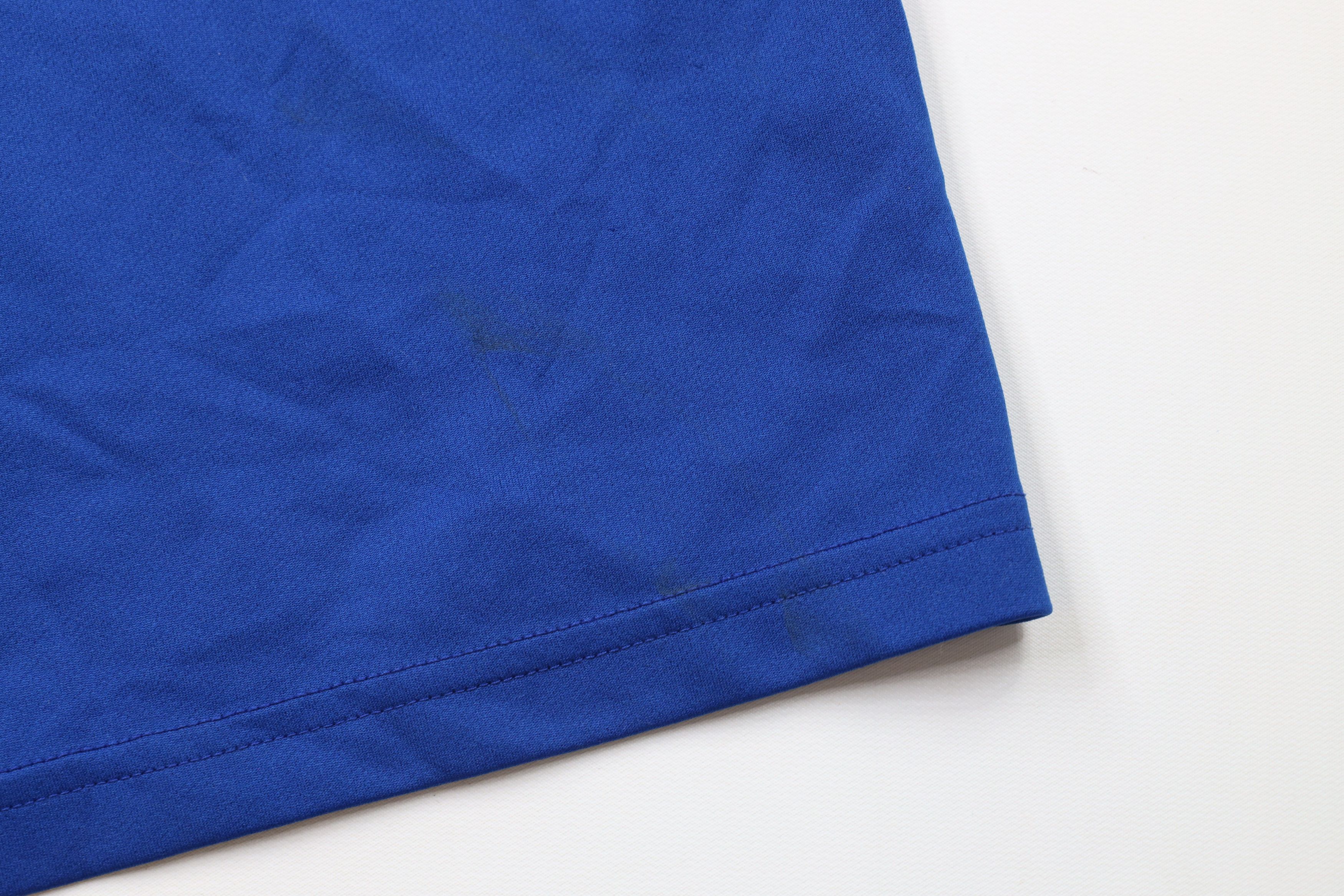 Vintage Vintage 90s Streetwear Jogging Soccer Shorts Royal Blue Size US 34 / EU 50 - 12 Thumbnail