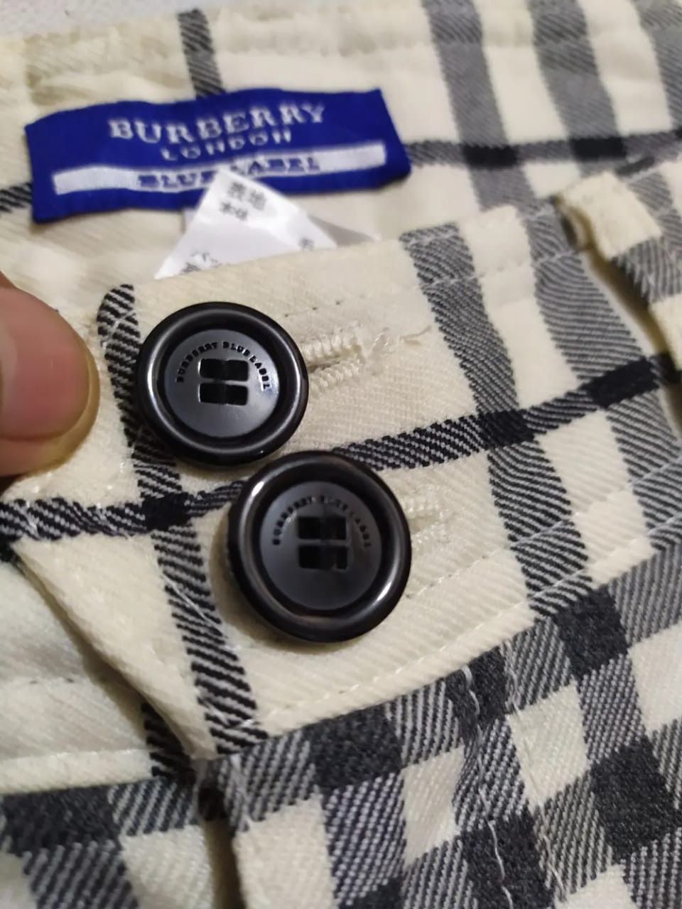 Burberry Burberry Nova Check Pants Blue Label Size 25" / US 0 / IT 36 - 5 Thumbnail