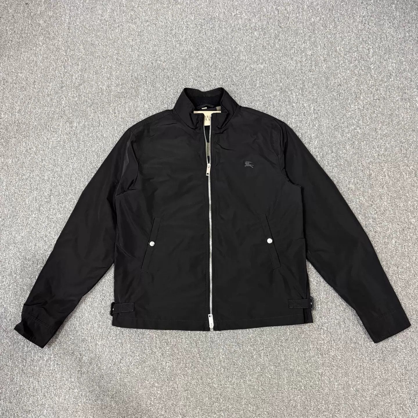 Burberry Burberry Black Horseferry Logo Nylon Jacket L Size US L / EU 52-54 / 3 - 1 Thumbnail