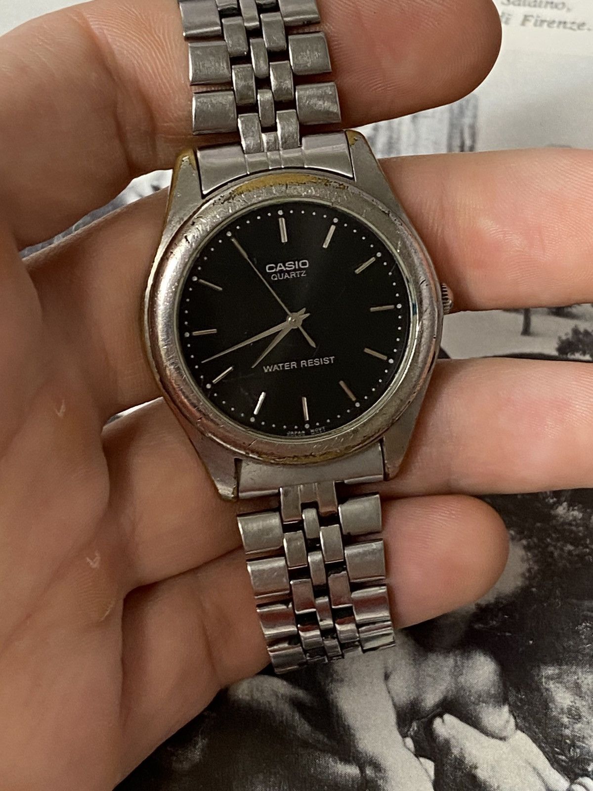 Casio Casio Watch MTP-1129, Quartz, Classic Black Dial, Vintage Size ONE SIZE - 4 Thumbnail