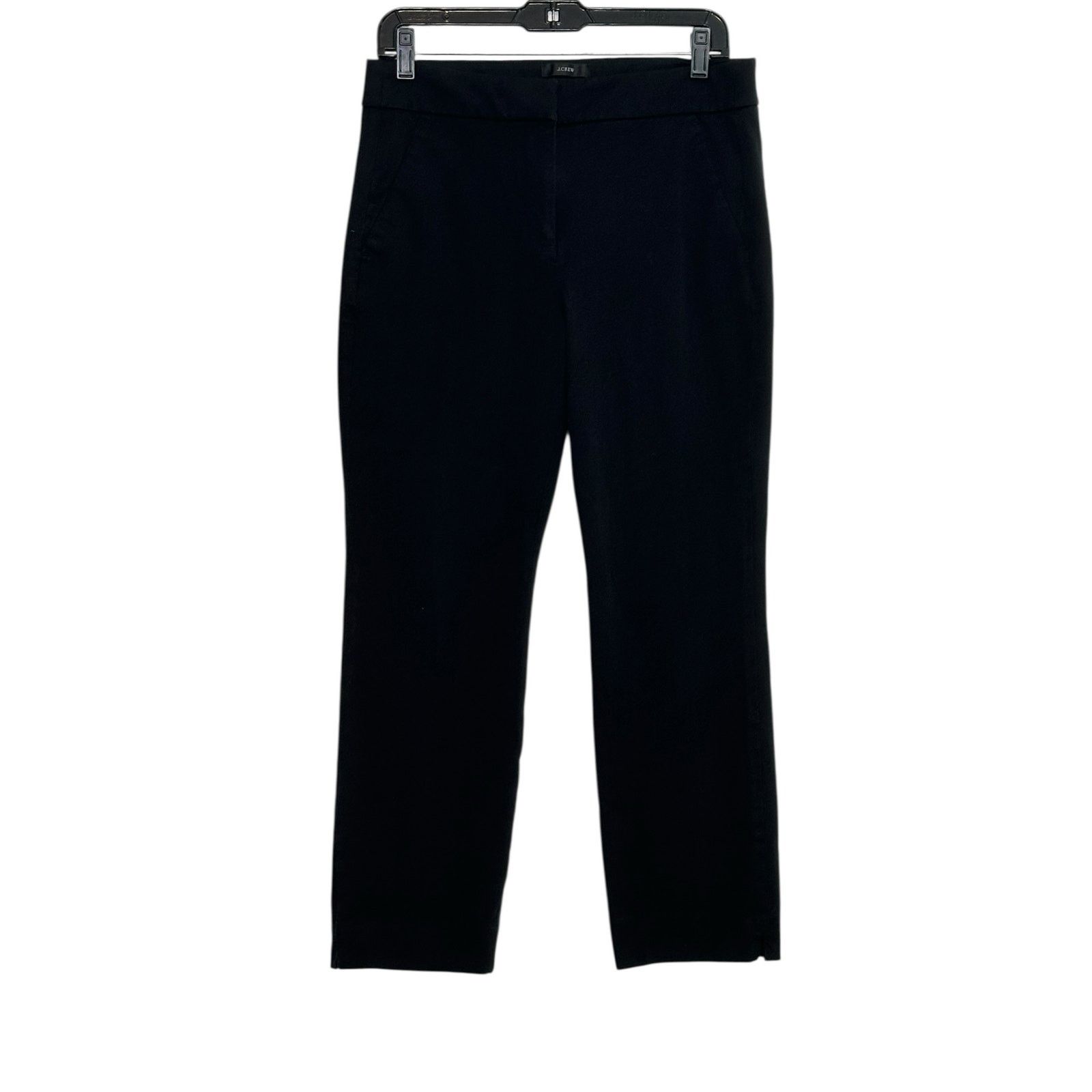 J.Crew J.Crew Remi black straight legs pants size 8 Size 30" / US 8 / IT 44 - 9 Thumbnail