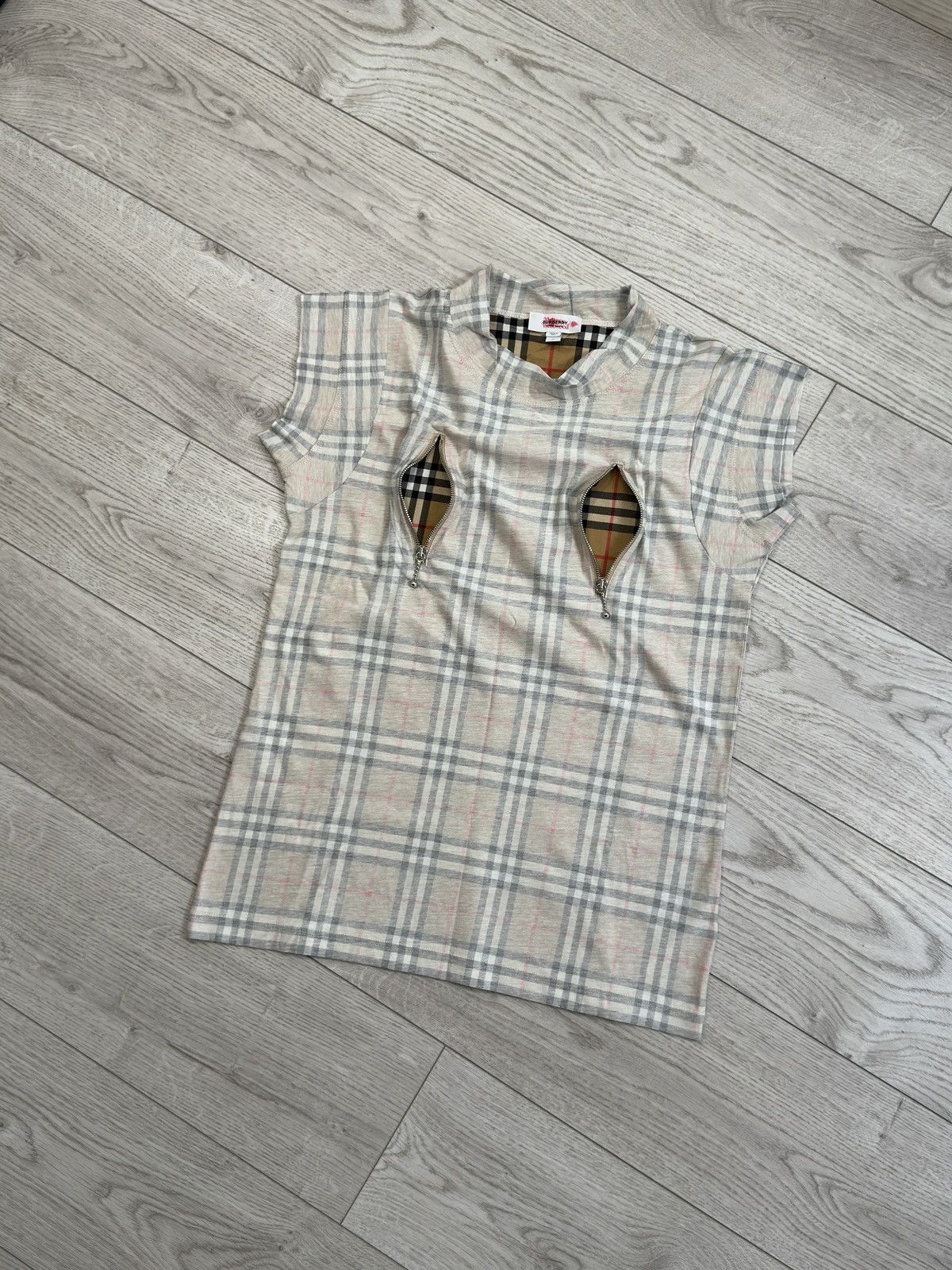 Burberry × Vivienne Westwood Burberry x Vivienne Westwood nip zip punk top Size M / US 6-8 / IT 42-44 - 5 Thumbnail