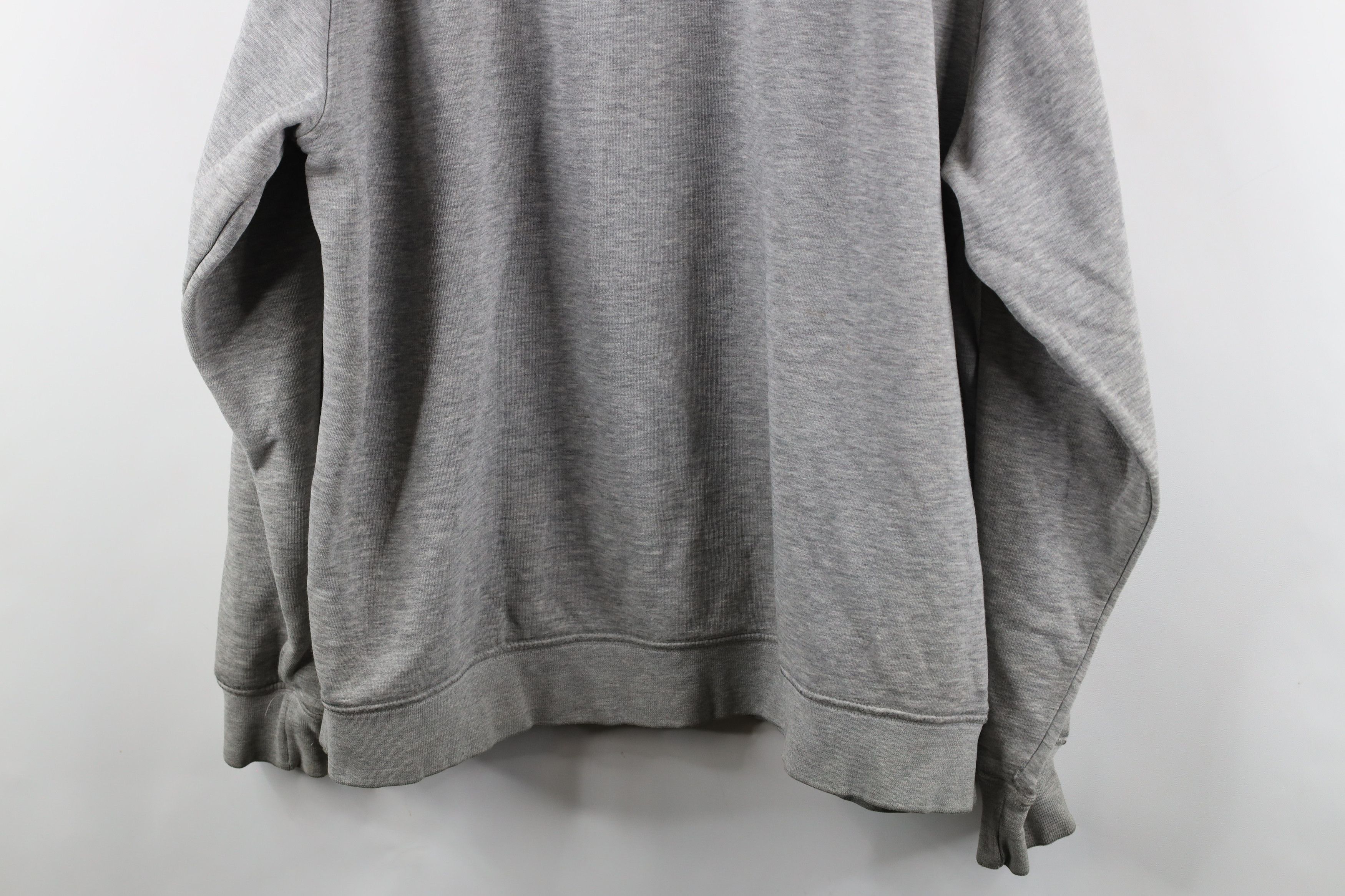 Nike × Vintage Vintage Nike Scott Mini Swoosh Crewneck Sweatshirt Gray Size US XXL / EU 58 / 5 - 14 Thumbnail