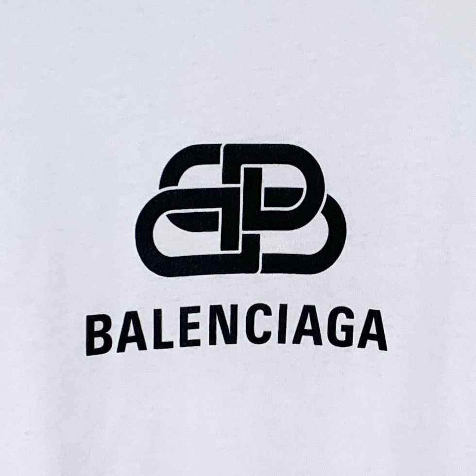 Balenciaga Balenciaga Logo Letter Print Short Sleeve T-shirt K26WX Size US XS / EU 42 / 0 - 4 Thumbnail