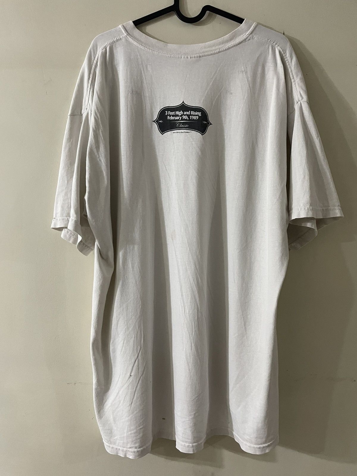 Rap Tees Vintage De La Soul 3 Feet High Tommy Boy Records Rap Shirt Size US XL / EU 56 / 4 - 2 Thumbnail
