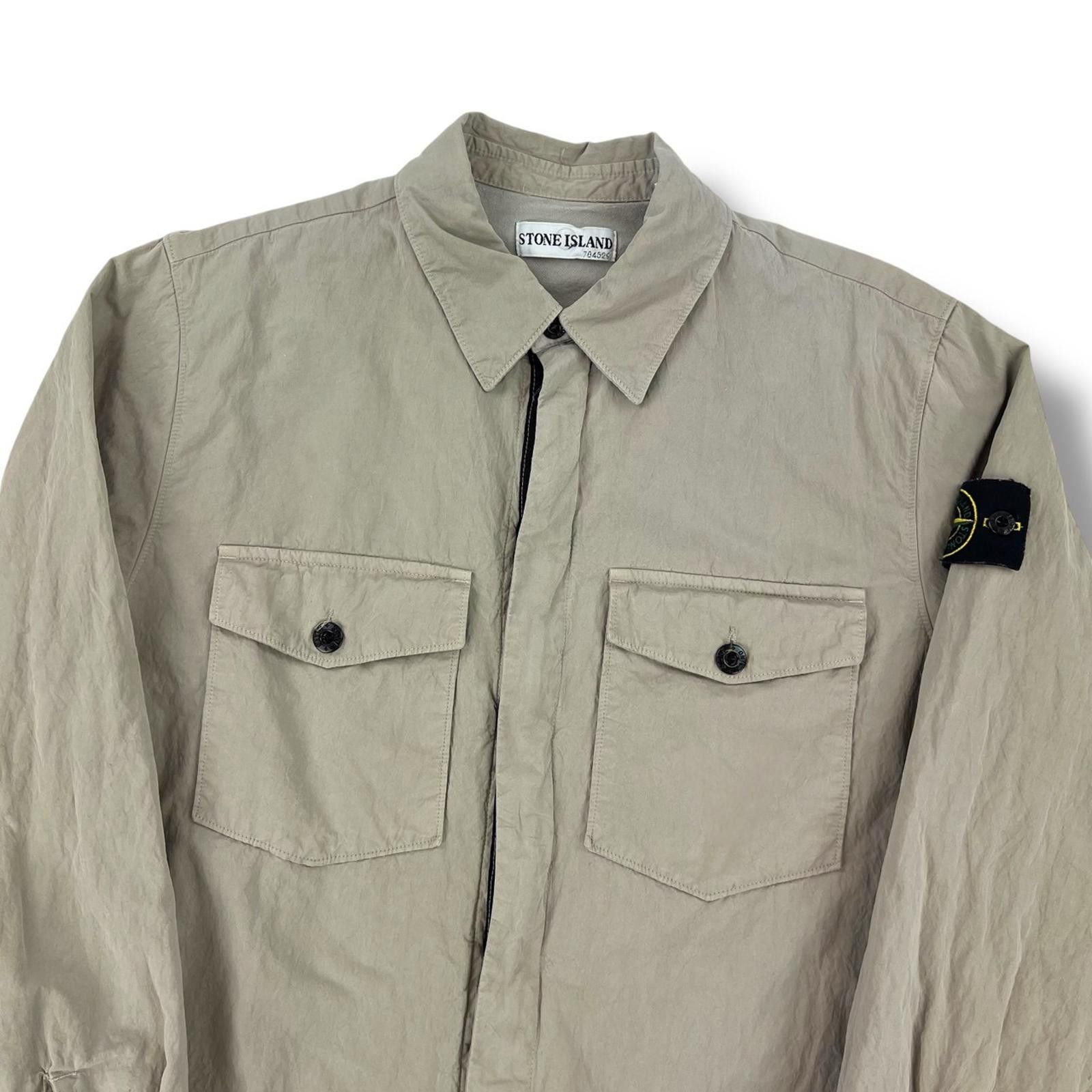 Stone Island Stone Island Beige Overshirt Jacket Size US M / EU 48-50 / 2 - 1 Thumbnail