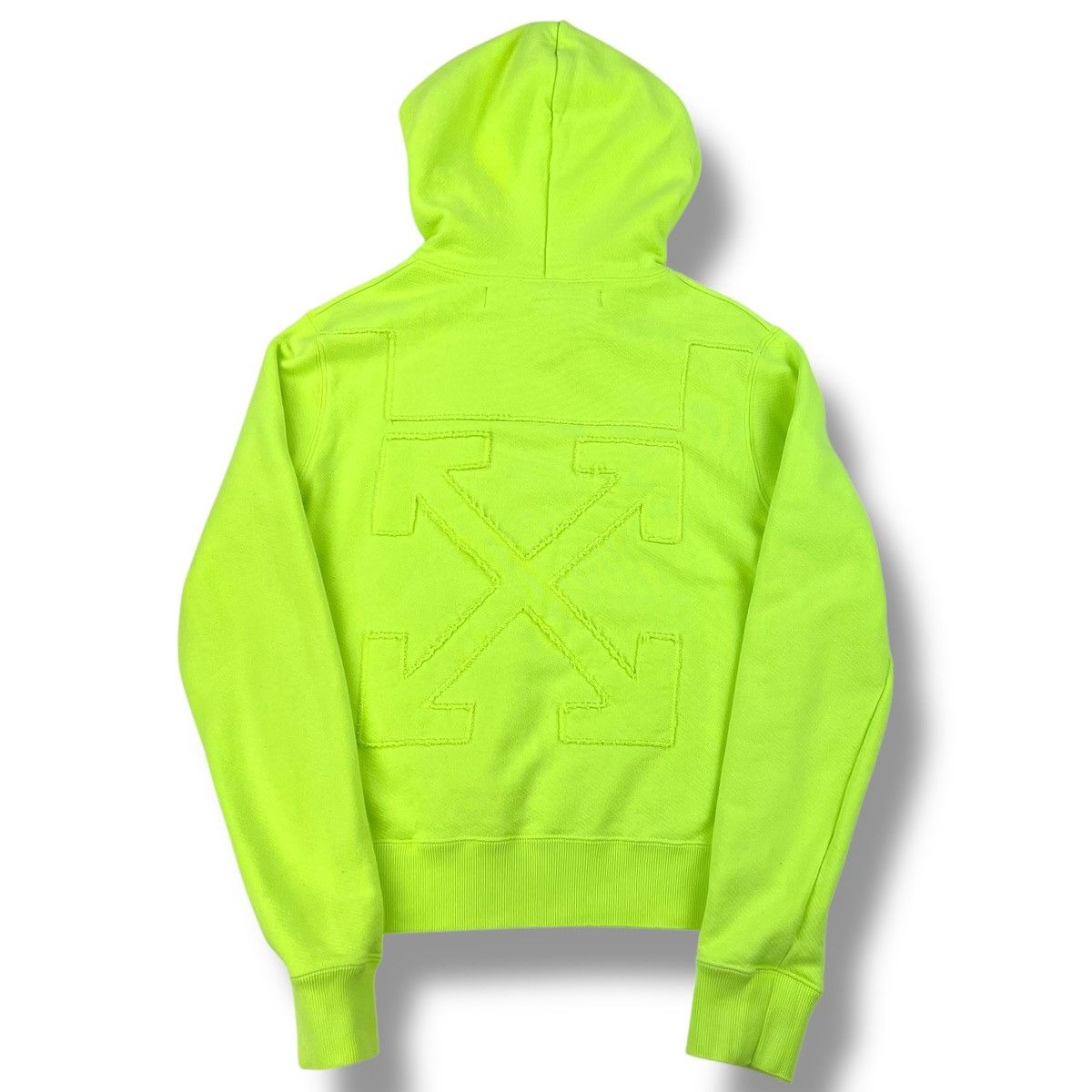 Off-White Off-White Neon Cutout Arrows Hoodie Size US XS / EU 42 / 0 - 2 Thumbnail