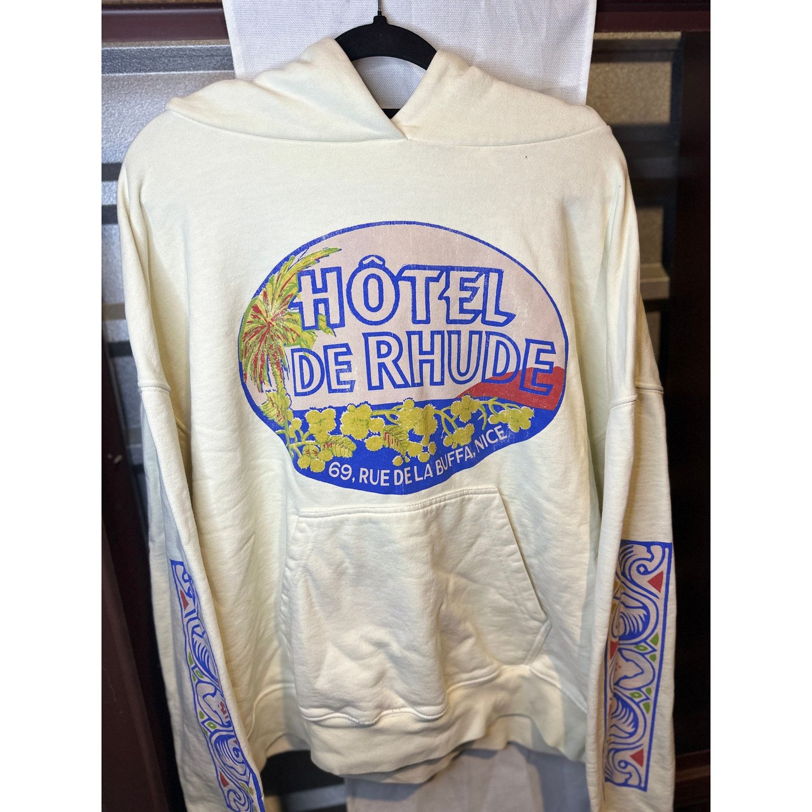 Rhude Rhude Hoodie "Hotel De Rhude" XL Sweatshirt Size US XL / EU 56 / 4 - 2 Thumbnail