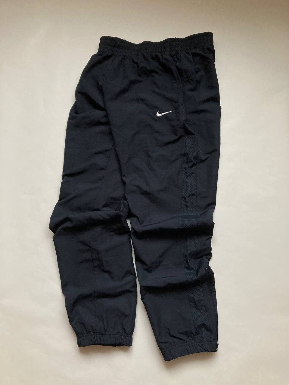 Nike × Vintage Vintage Nike Track Pants Nylon Drill Y2K Style Size US 36 / EU 52 - 1 Thumbnail