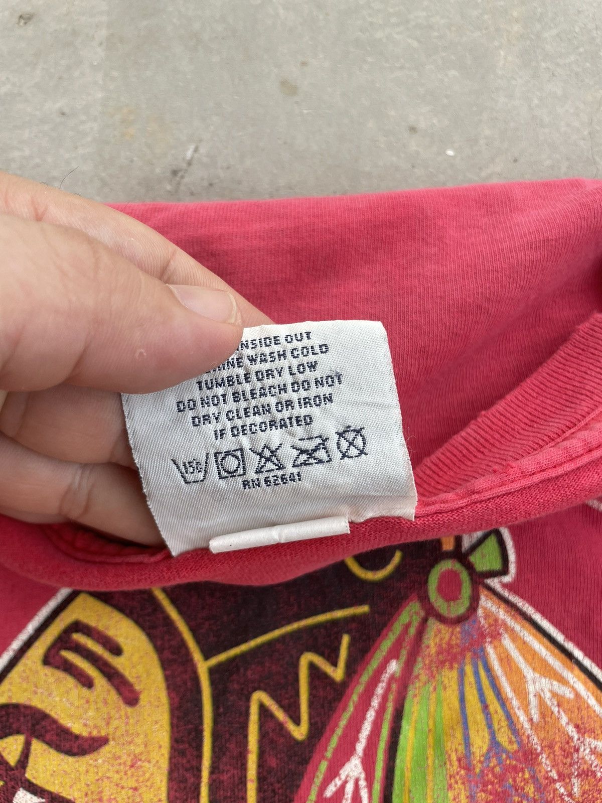 Lee × Vintage VINTAGE CHICAGO BLACKHAWK TEE Size US L / EU 52-54 / 3 - 5 Thumbnail