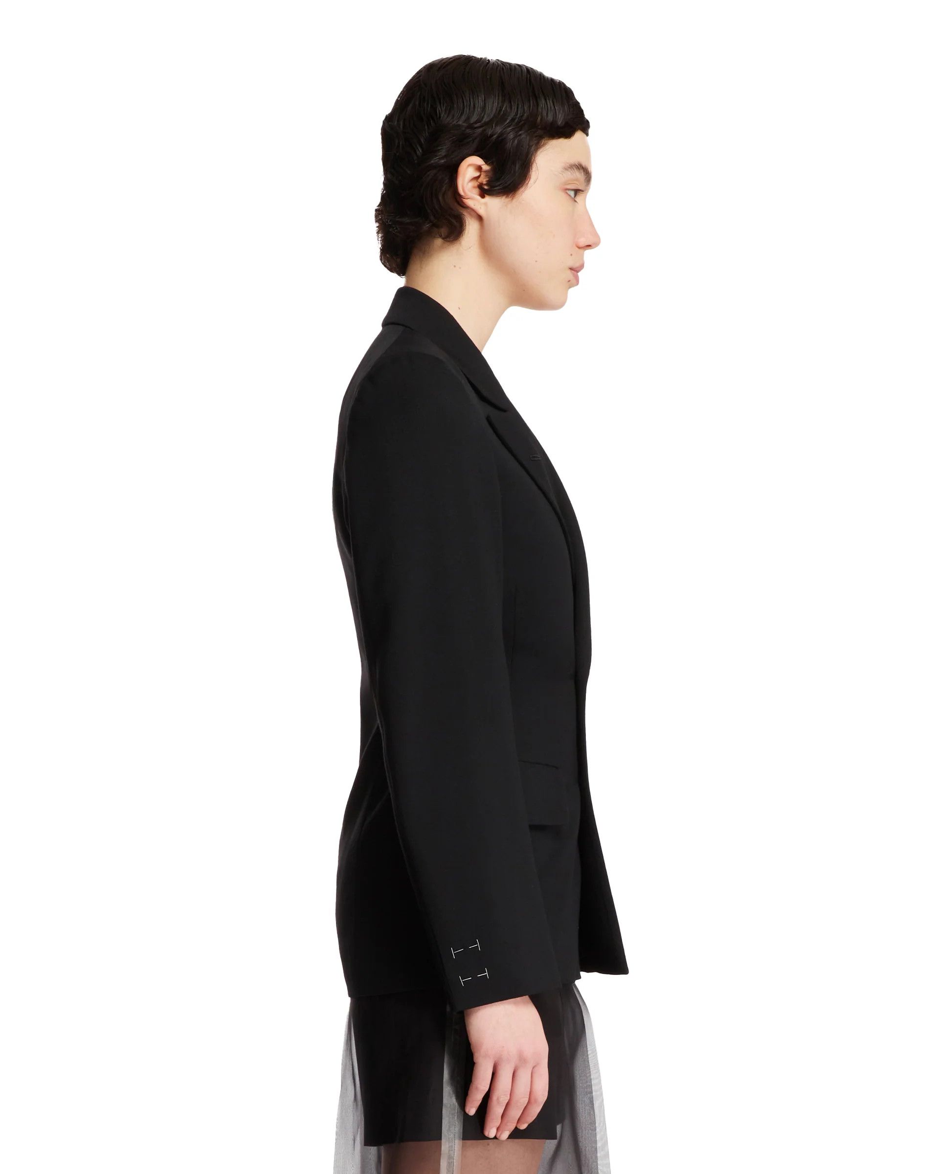 Maison Margiela o1s22i1n0724 Slim Fit Wool Jacket in Black Size M / US 6-8 / IT 42-44 - 4 Thumbnail