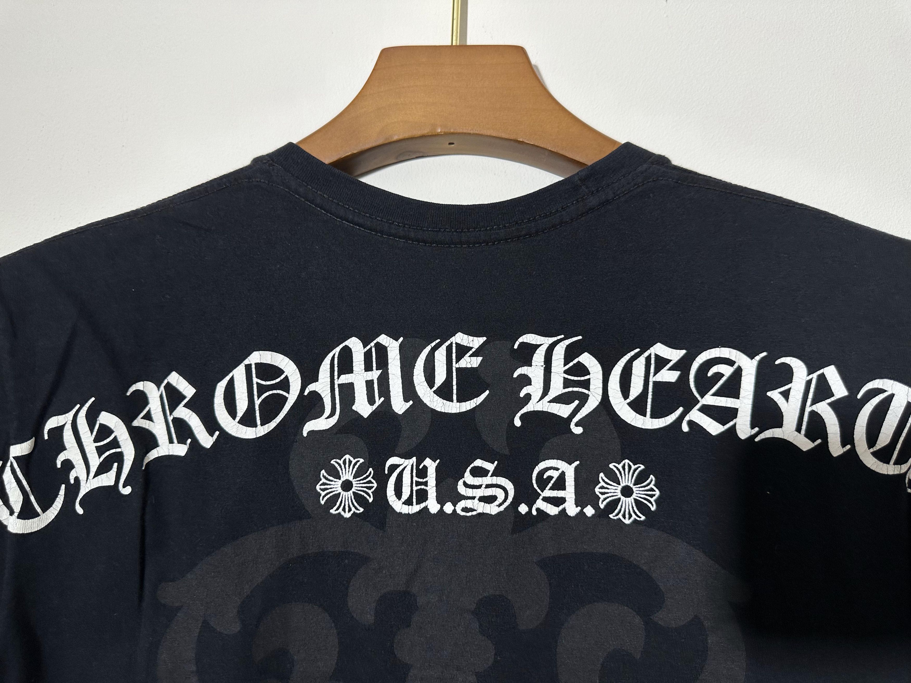 Chrome Hearts Vintage Chrome Hearts USA Short Sleeve Size US M / EU 48-50 / 2 - 8 Thumbnail