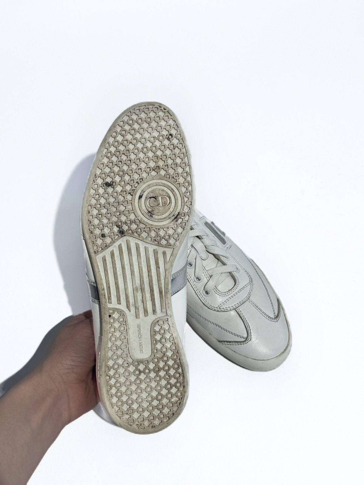 Dior SS07 Dior Homme “We Look Good Together” Leather B21 Trainers Size US 7.5 / EU 40-41 - 5 Thumbnail