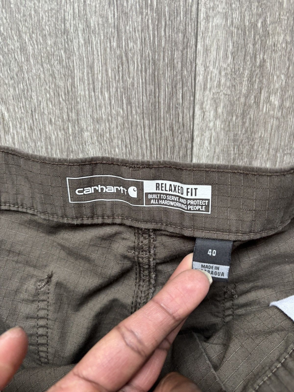 Carhartt Carhartt Cargo Shorts Khaki Size US 40 / EU 56 - 5 Thumbnail