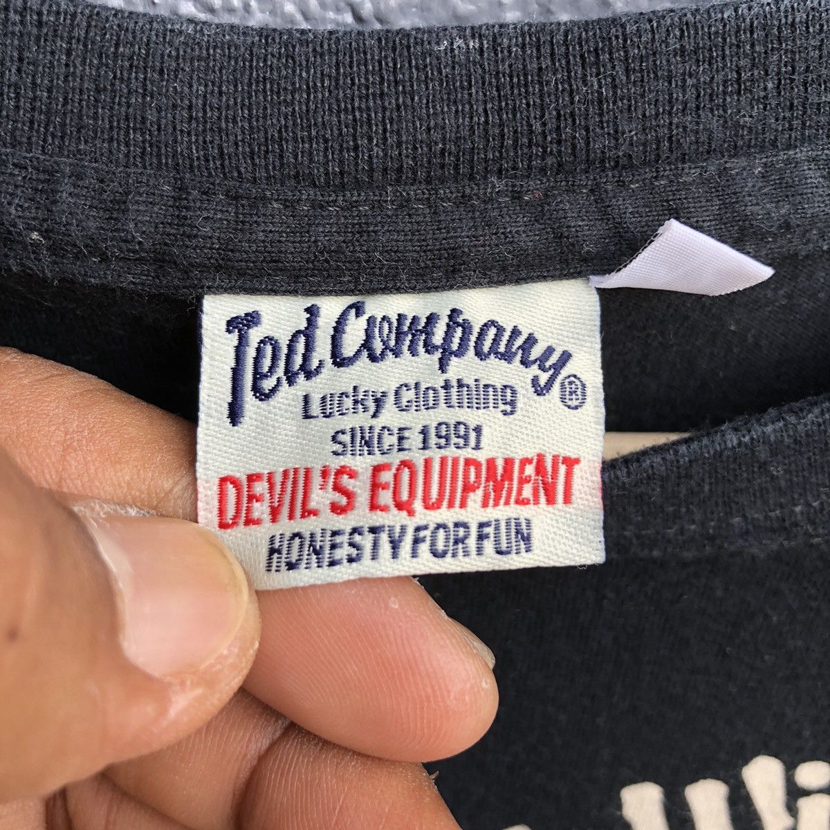 Japanese Brand Vintage y2k The Devil Soul Ted mans by Ted Company Tshirt Size US M / EU 48-50 / 2 - 8 Thumbnail