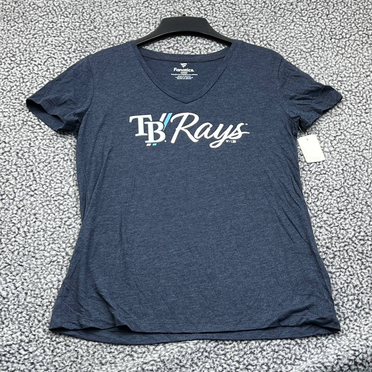Other Tampa Bay Rays Shirt Women Medium Blue Fanatics V-Neck New M Size M / US 6-8 / IT 42-44 - 1 Thumbnail