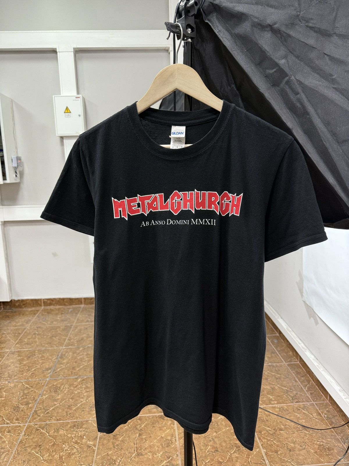 Band Tees 🇺🇸 Vintage Metal Church Heavy Thrash Metal T-Shirt Rare Retro Size US M / EU 48-50 / 2 - 1 Thumbnail