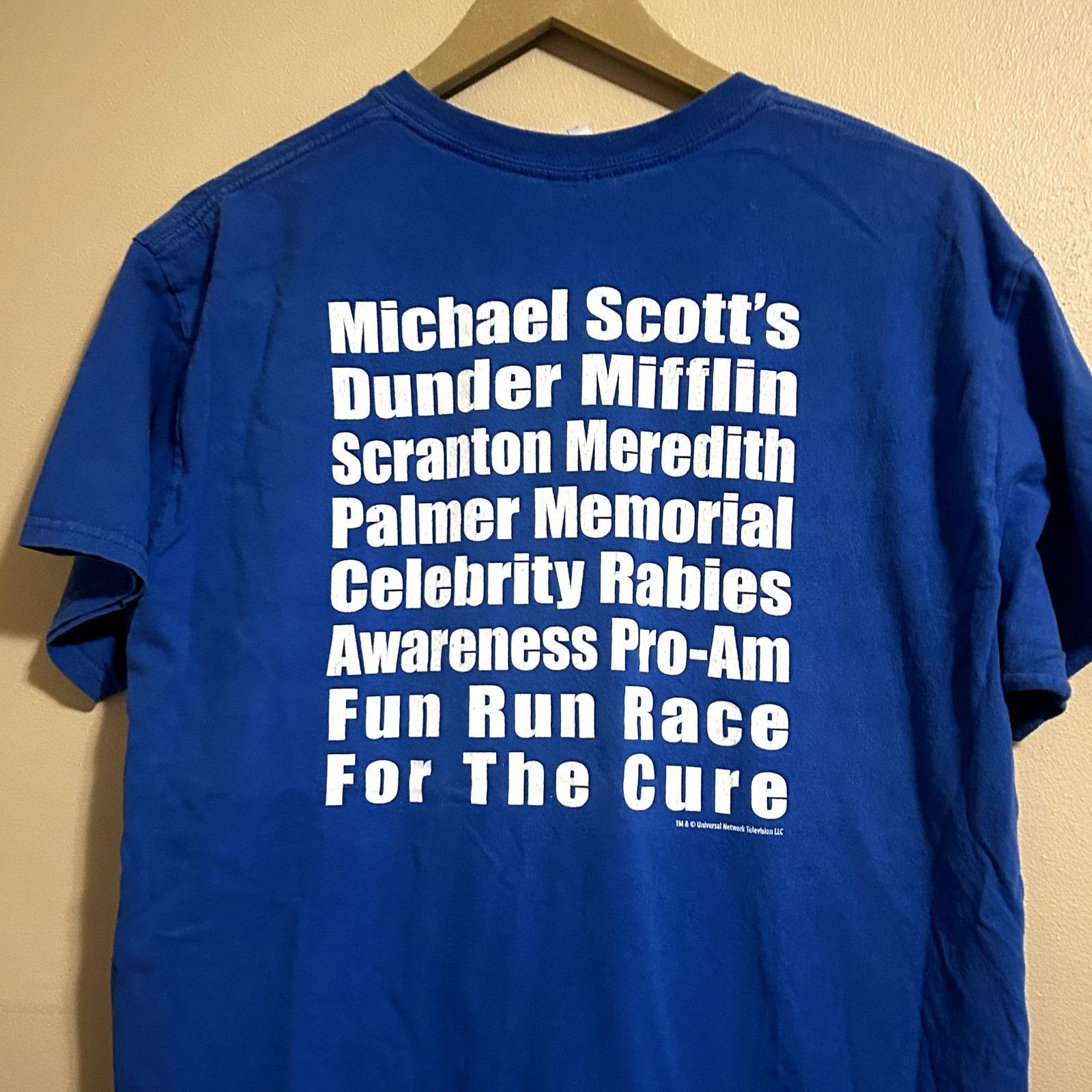 Gildan Y2K The Office Race for The Cure T-Shirt Large Size US L / EU 52-54 / 3 - 2 Thumbnail