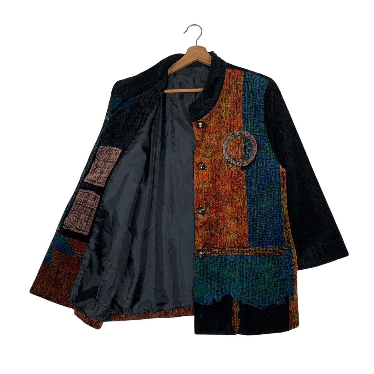 Japanese Brand Nice Design Japanese Brand Abstract Multicolor Jacket Size L / US 10 / IT 46 - 8 Thumbnail