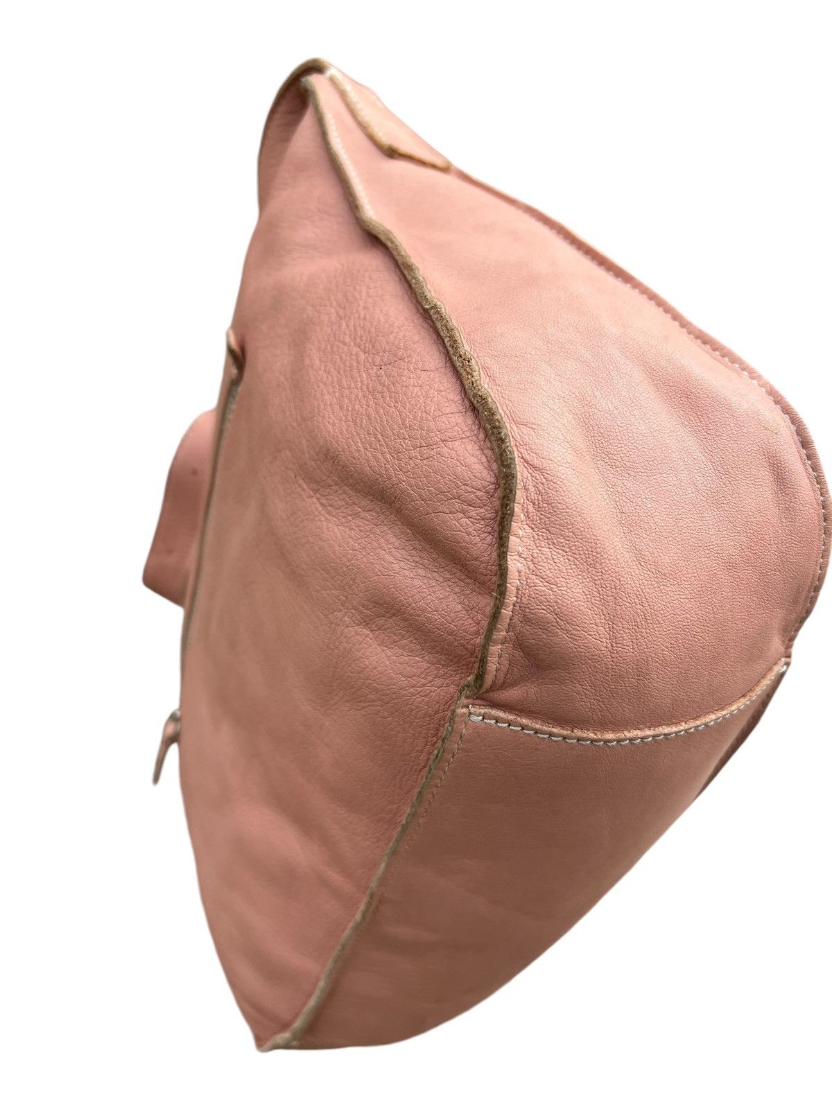 Leather Vintage Margaret Howell Scratches Patina Cowhide Leather Bag Size ONE SIZE - 16 Thumbnail