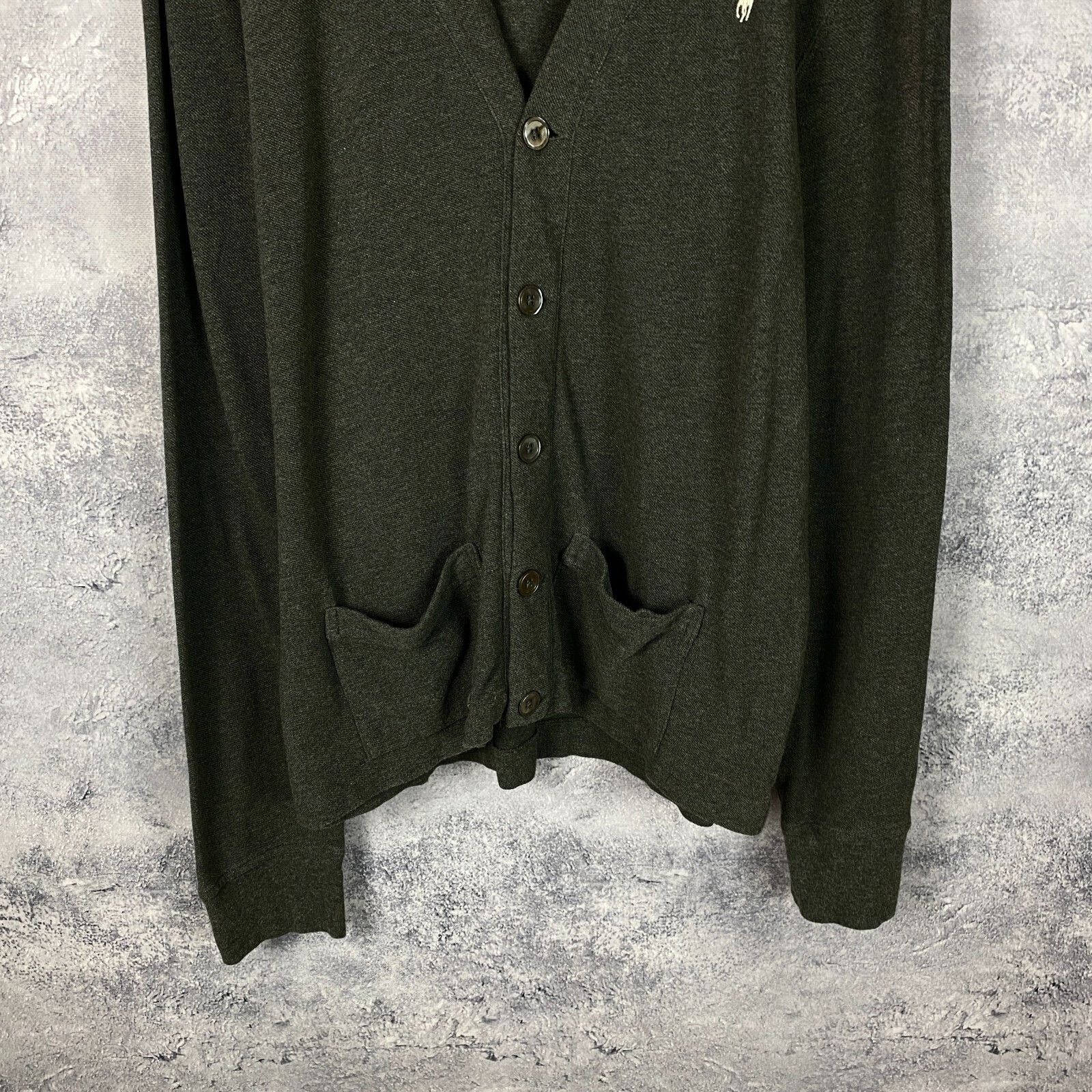 Polo Ralph Lauren Polo Ralph Lauren Cardigan Men's Size L Gray Long Sleeve ` Size US L / EU 52-54 / 3 - 3 Thumbnail