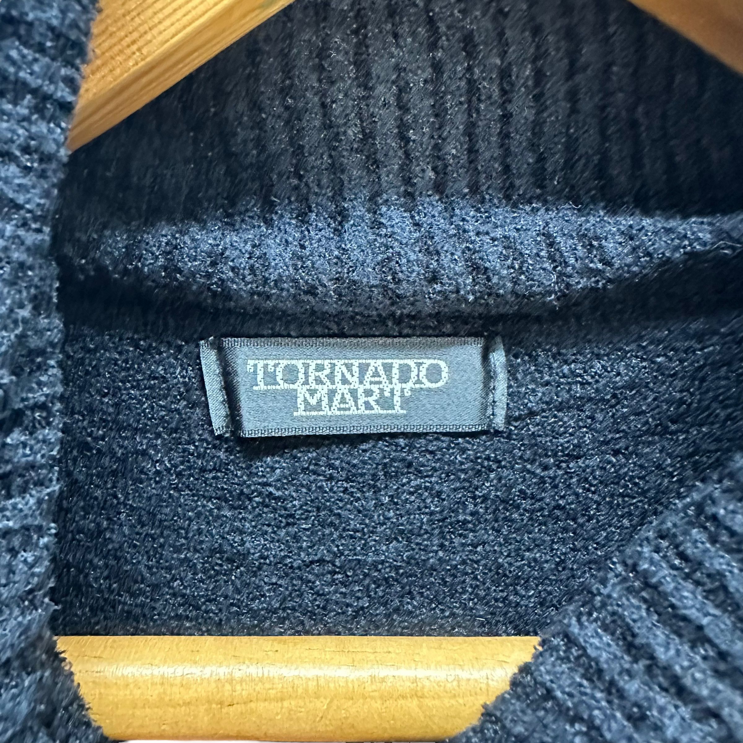 Tornado Mart TORNADO MART HIGH COLLAR FLEECE SWEATSHIRT #7501-149 Size US S / EU 44-46 / 1 - 6 Thumbnail