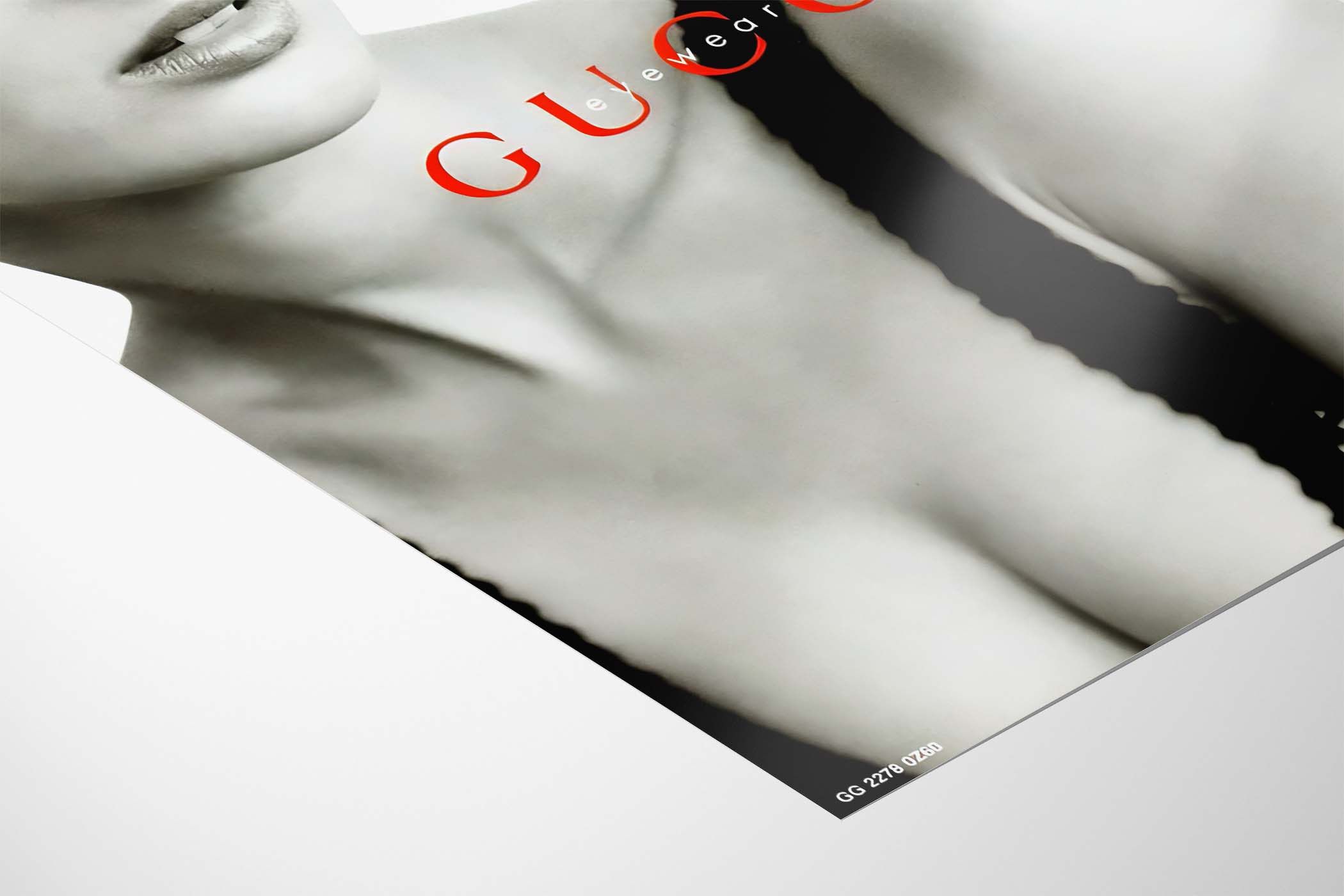 Gucci 90s Gucci Tom Ford Sunglsasses Poster Gift Vintage Logo Size ONE SIZE - 3 Thumbnail