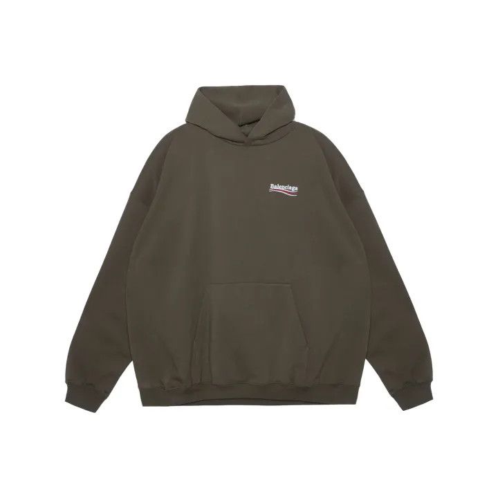 Balenciaga Balenciaga Political Campaign Hooded Sweatshirt 0079 Size US M / EU 48-50 / 2 - 1 Thumbnail