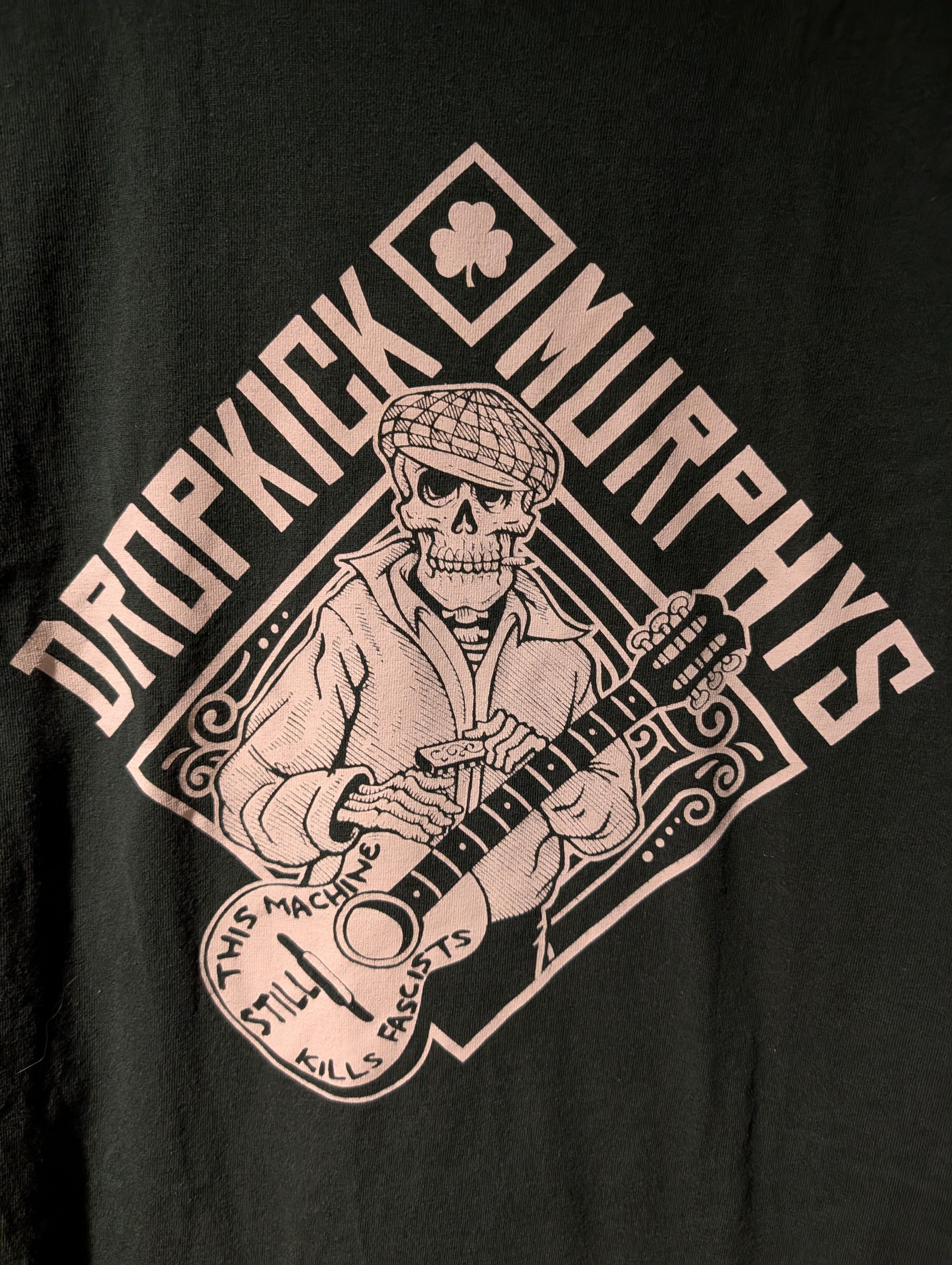 Band Tees Vintage 90s Dropkick Murphy Machine Still Fascist T-Shirt Size US L / EU 52-54 / 3 - 2 Thumbnail