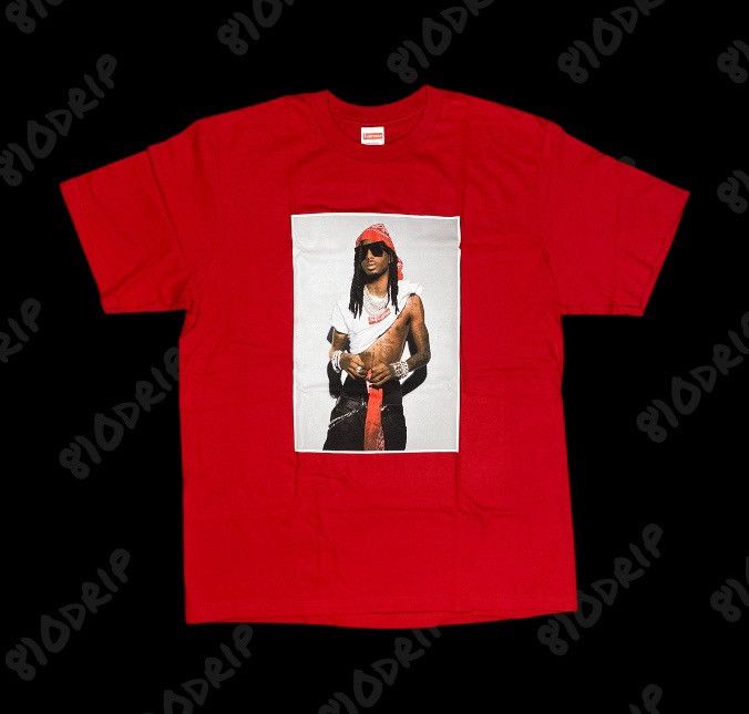 Supreme Supreme Playboi Carti Photo Tee - Red (L) Size US L / EU 52-54 / 3 - 1 Thumbnail