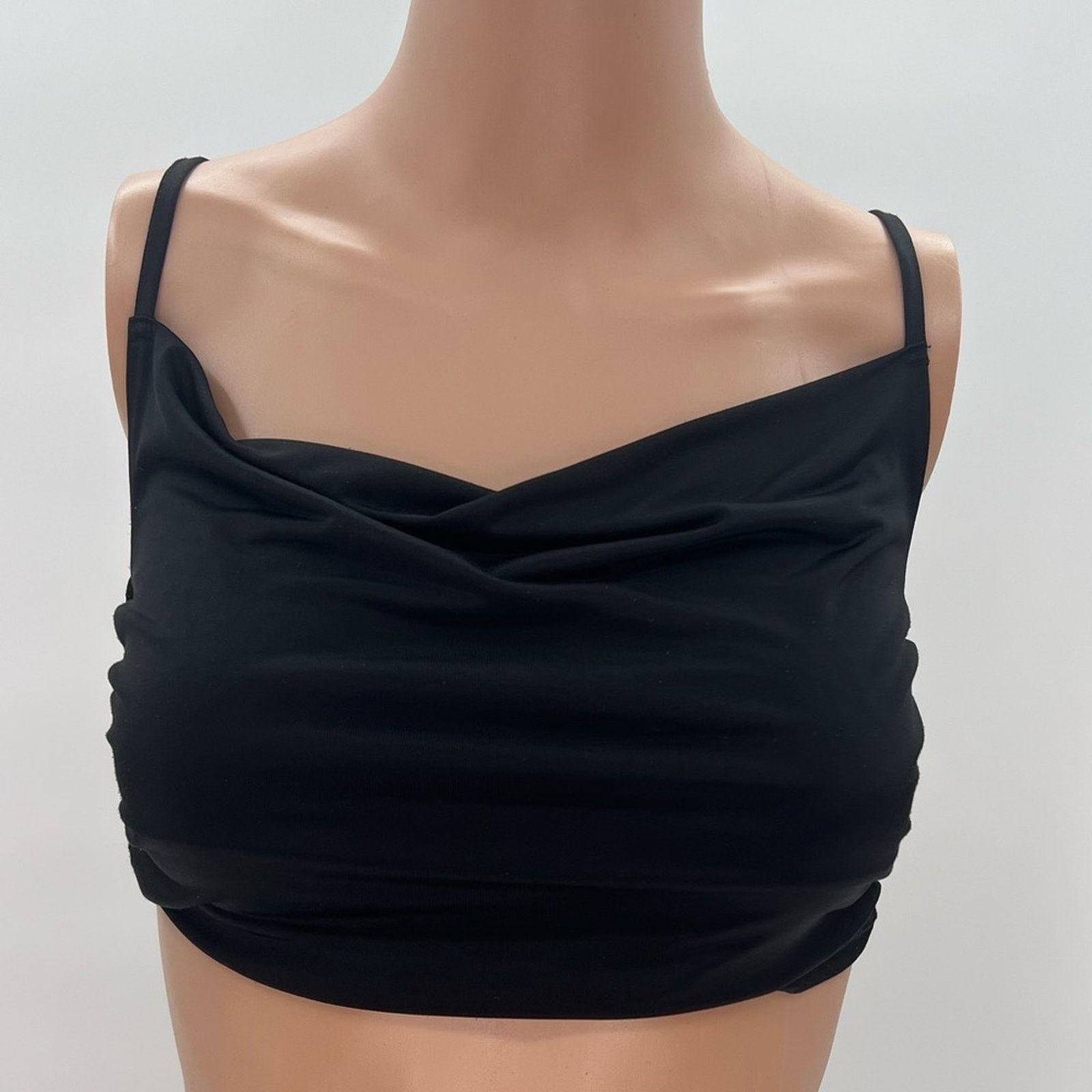 Urban Outfitters Urban Outfitters Black Crop Top Size S / US 4 / IT 40 - 7 Thumbnail