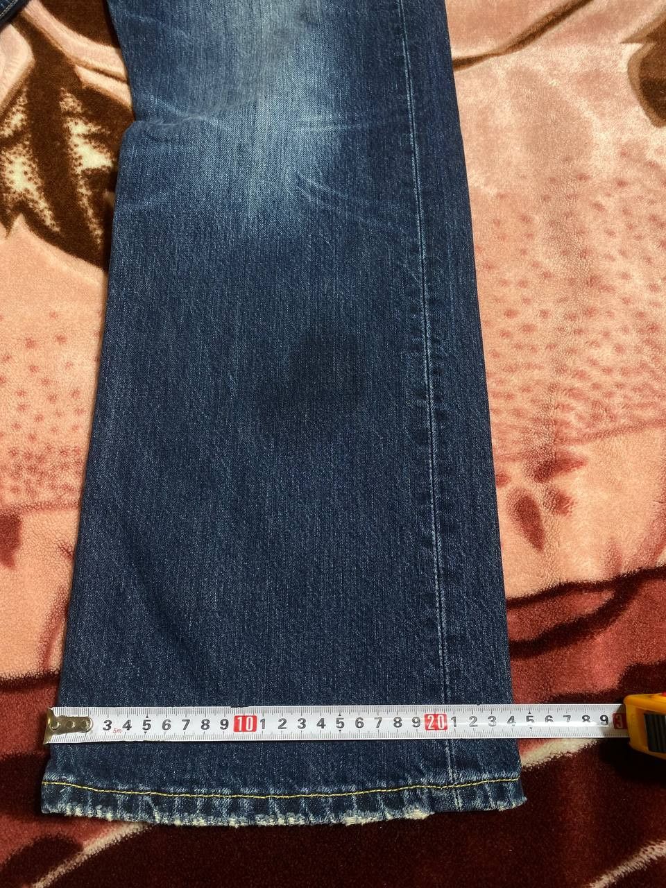 Levi's × Vintage Crazy y2k faded light wash Levi’s 501 distressed denim jeans Size US 38 / EU 54 - 9 Thumbnail