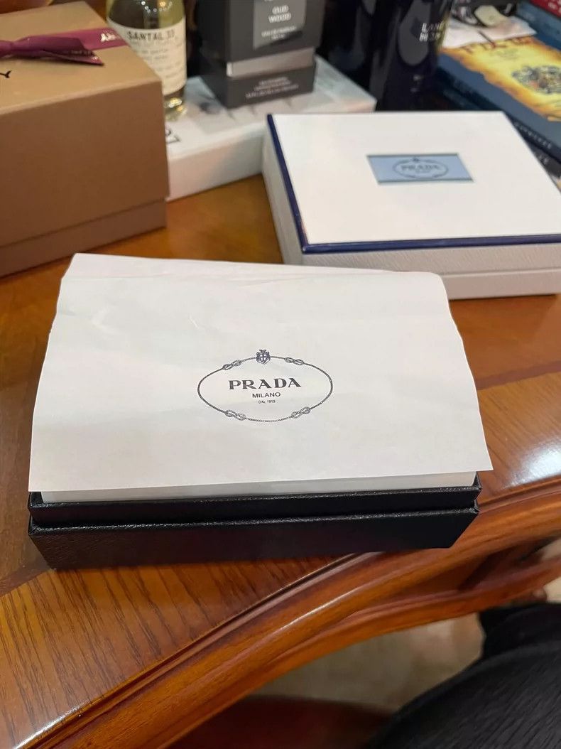 Prada Prada Wrist Bag with Classic Logo Design-2506 Size ONE SIZE - 3 Thumbnail