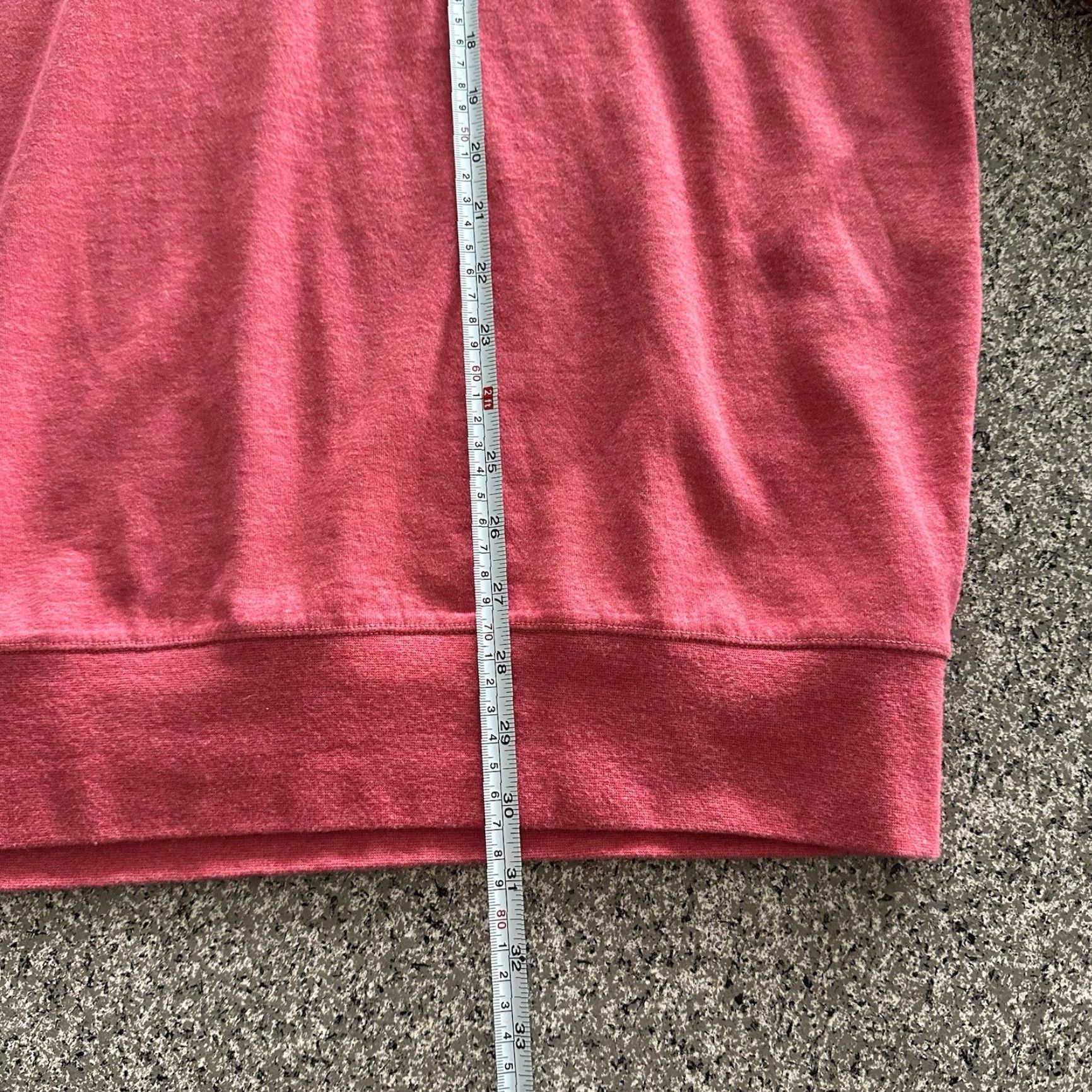 Polo Ralph Lauren Polo Ralph Lauren Polo Ralph Lauren Half Zip Sweater Mens XL Heather Red Long Sleeve Pullover Size US XL / EU 56 / 4 - 7 Thumbnail
