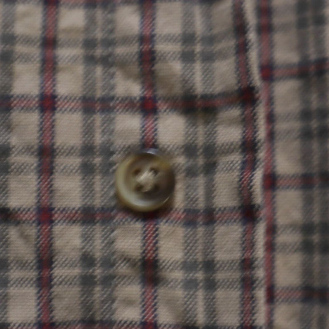 Abercrombie & Fitch Abercrombie & Fitch Outdoor Goods Cotton Gingham Long Sleeve Button Down Shirt Brown Men's L Size US L / EU 52-54 / 3 - 6 Thumbnail