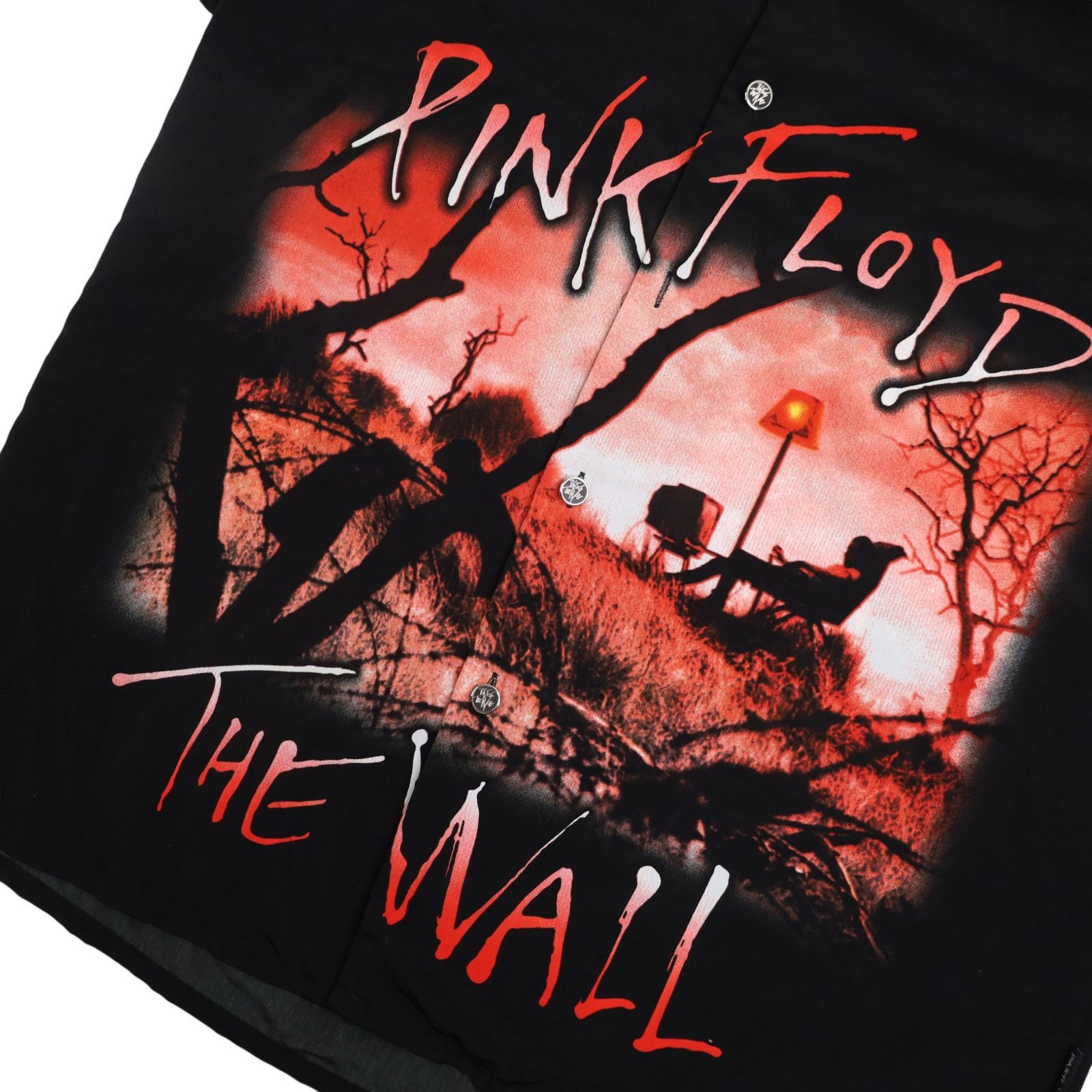 Dragonfly × Vintage Vintage Y2k Dragonfly Pink Floyd The Wall TV Button Up Shirt Size US XL / EU 56 / 4 - 4 Thumbnail