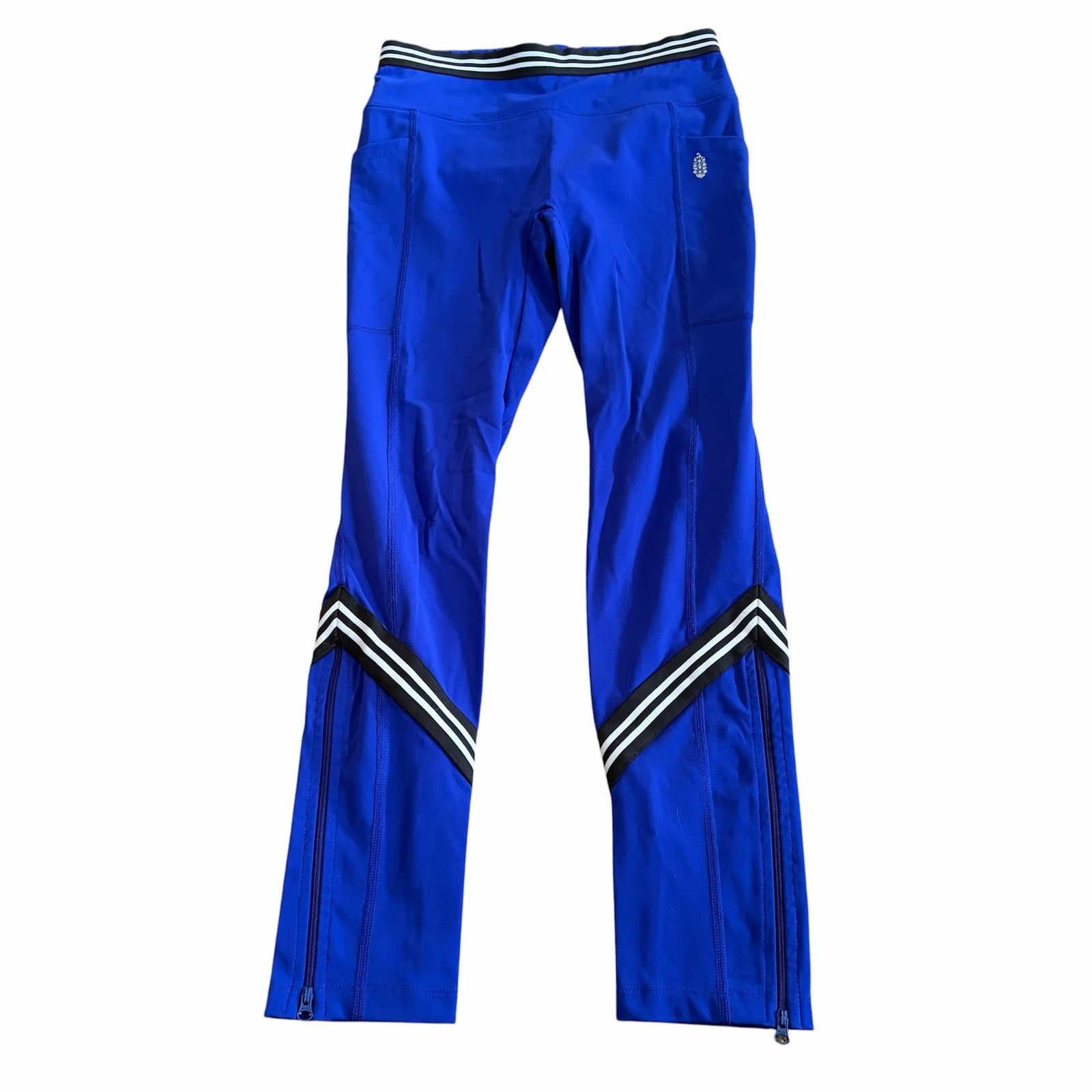 Free People Free People Movement Zephyr Leggings Cobalt Blue Size SMALL Size 26" / US 2 / IT 38 - 1 Thumbnail