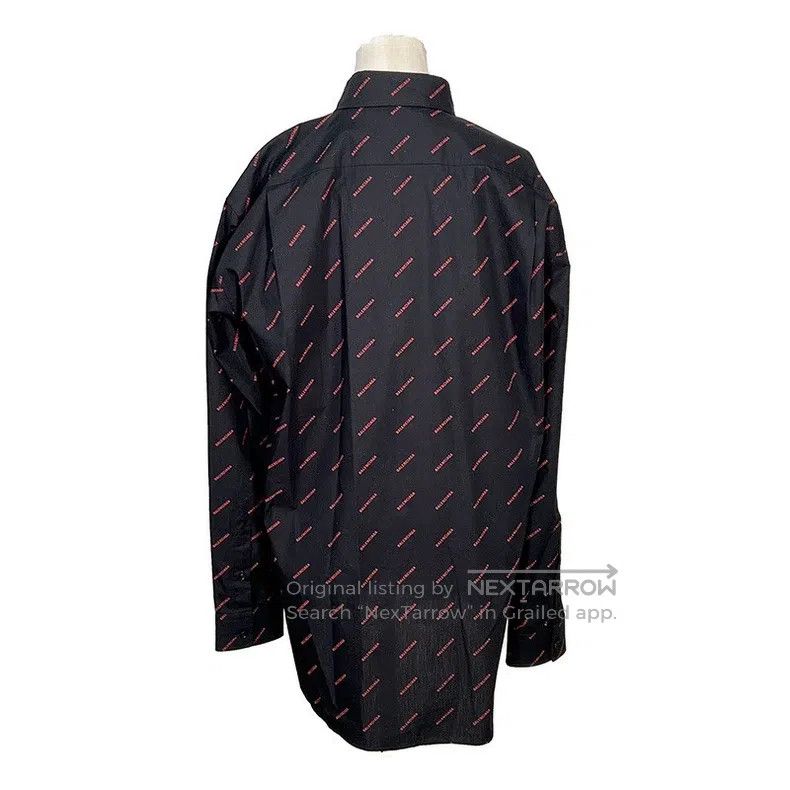 Balenciaga Balenciaga size 37 Bullet Screen Letter Shirt Size US XS / EU 42 / 0 - 2 Thumbnail