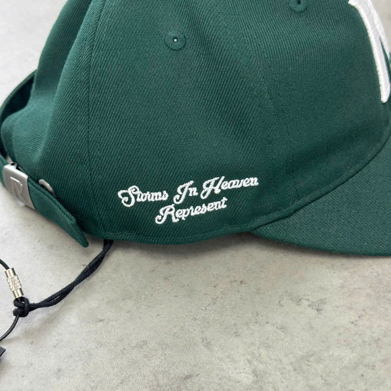 Represent Clo. REPRESENT Initial New Era Cap Racing GREEN Size ONE SIZE - 14 Thumbnail