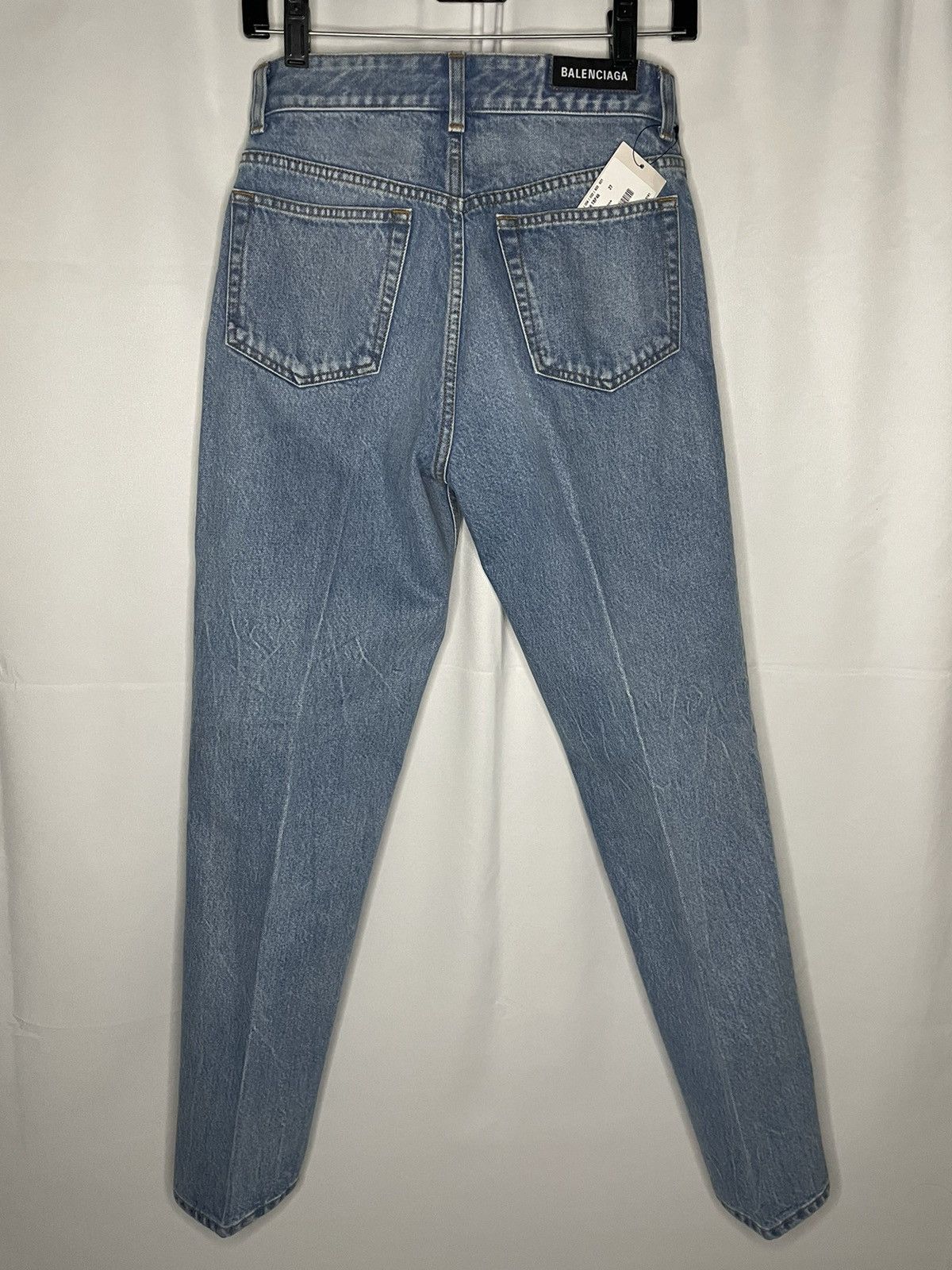 Balenciaga Balenciaga Stonewashed Pleated Jeans Size 27" / US 4 / IT 40 - 2 Thumbnail