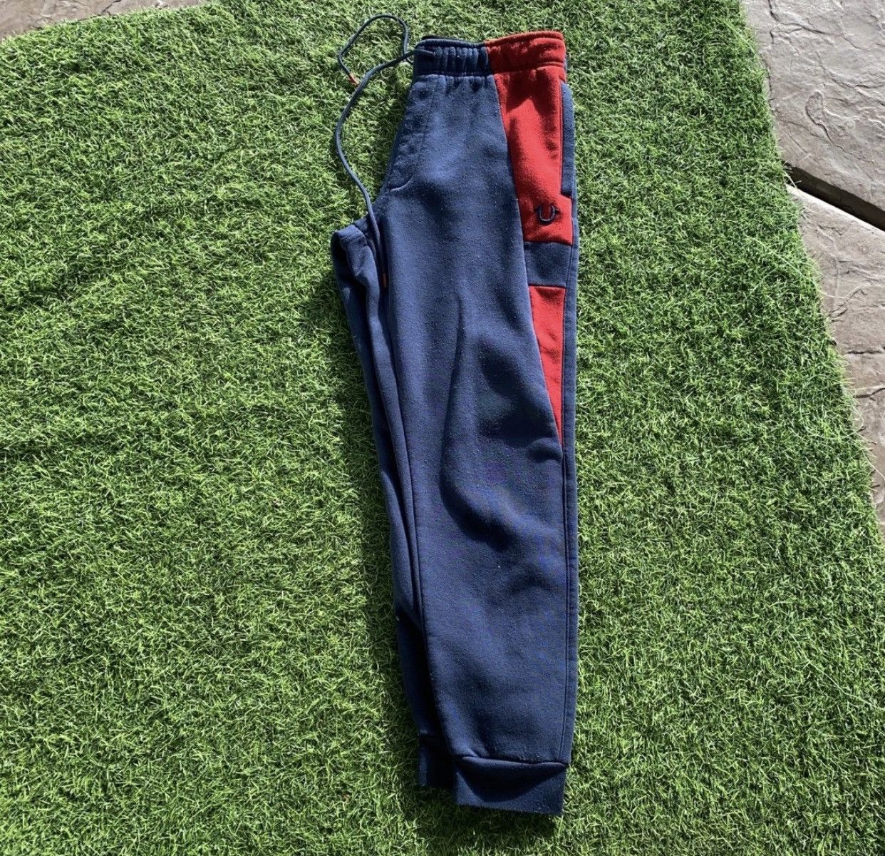True Religion × Vintage True Religion Mini Logo Tech Style Sweatpants Size Large Size US 30 / EU 46 - 3 Thumbnail