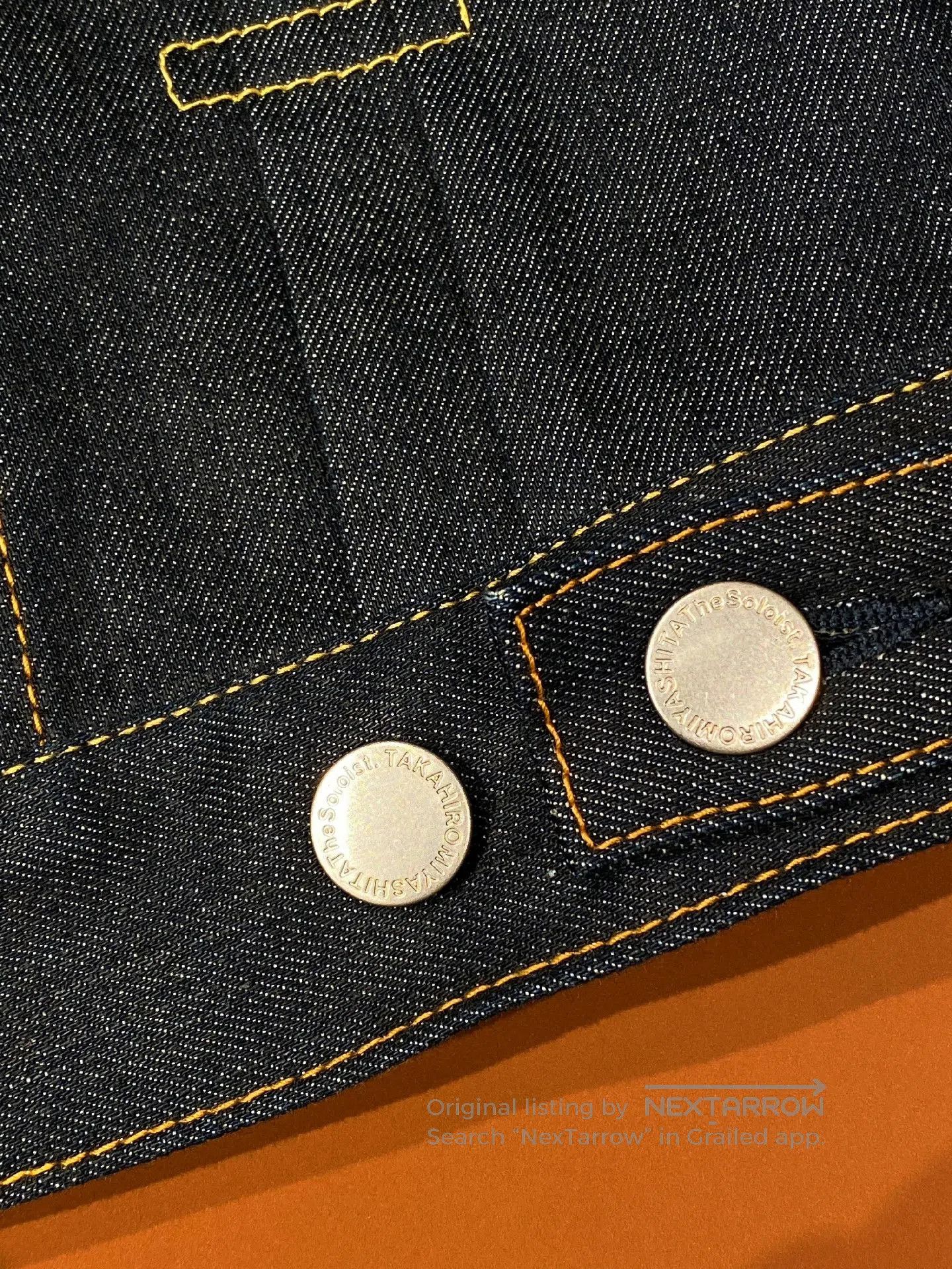 Takahiromiyashita The Soloist. TAKAHIROMIYA.SHITA Denim Jacket. Size US S / EU 44-46 / 1 - 6 Thumbnail