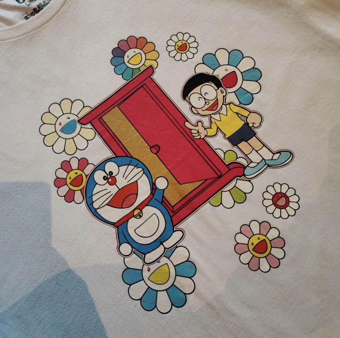 Takashi Murakami × Uniqlo Rare Takashi Murakami X Doraemon uniqlo tshirt Size US L / EU 52-54 / 3 - 4 Thumbnail
