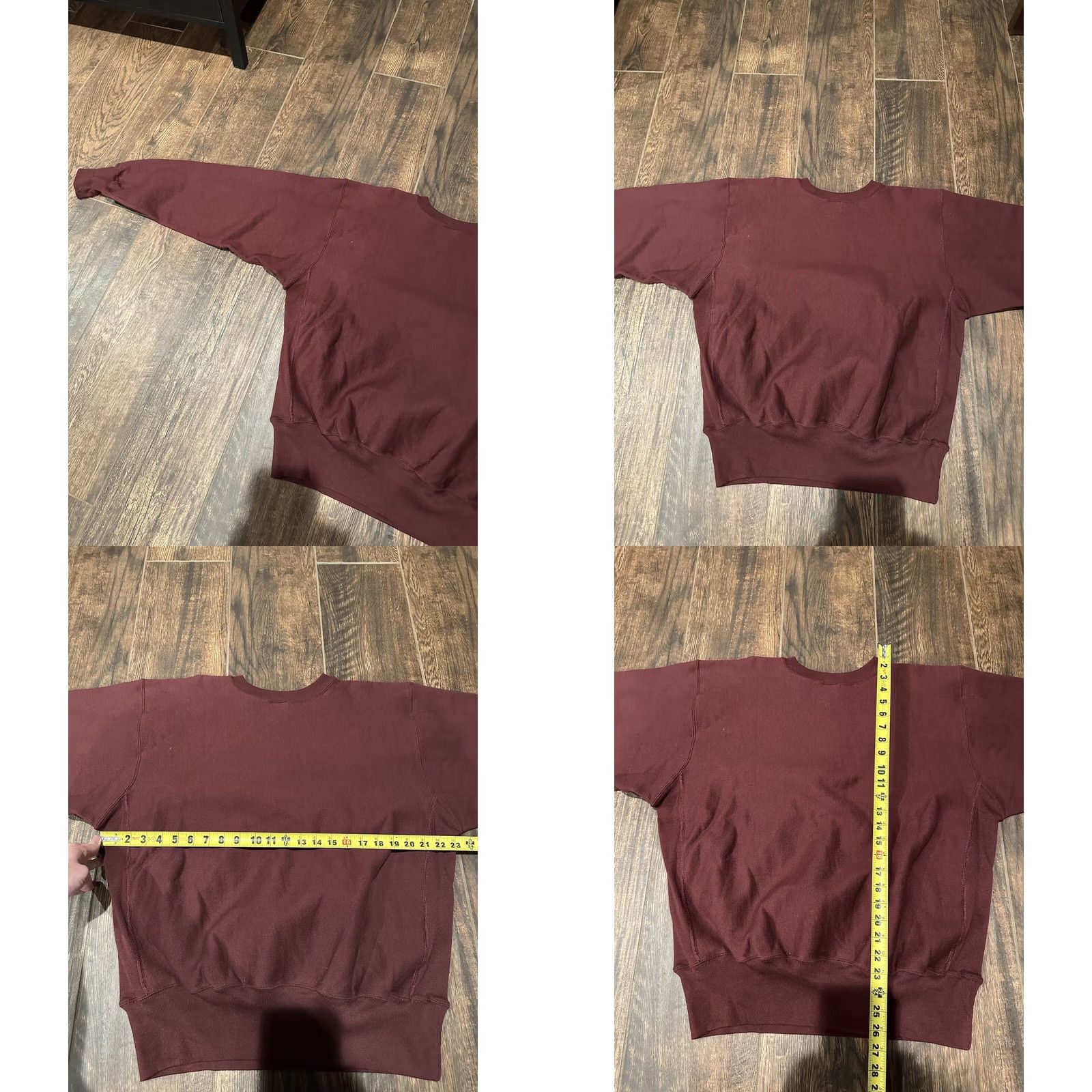 Champion VINTAGE Champion Reverse Weave Sweatshirt Crew Neck L Mens Brown 90s Reversible 80s 90s Pullover Size US L / EU 52-54 / 3 - 8 Thumbnail