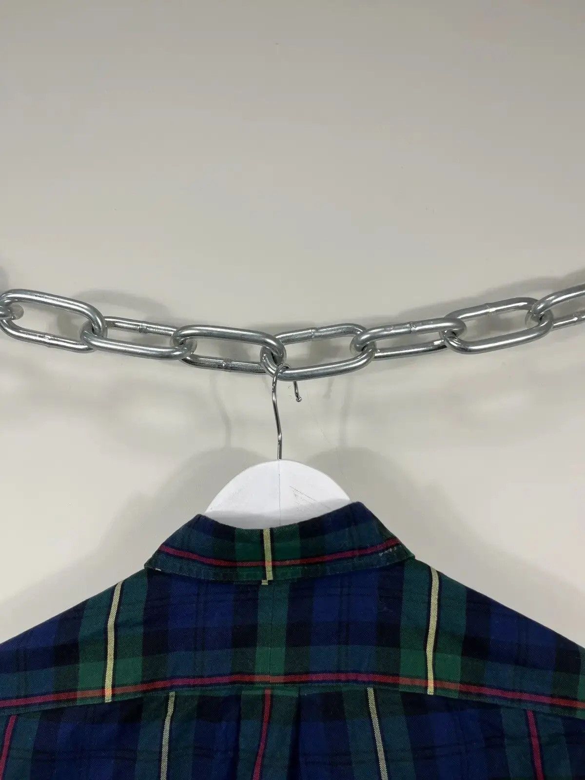 Ralph Lauren Ralph Lauren Men's Tartan Winter Check Button Up Shirt Size US XS / EU 42 / 0 - 8 Thumbnail