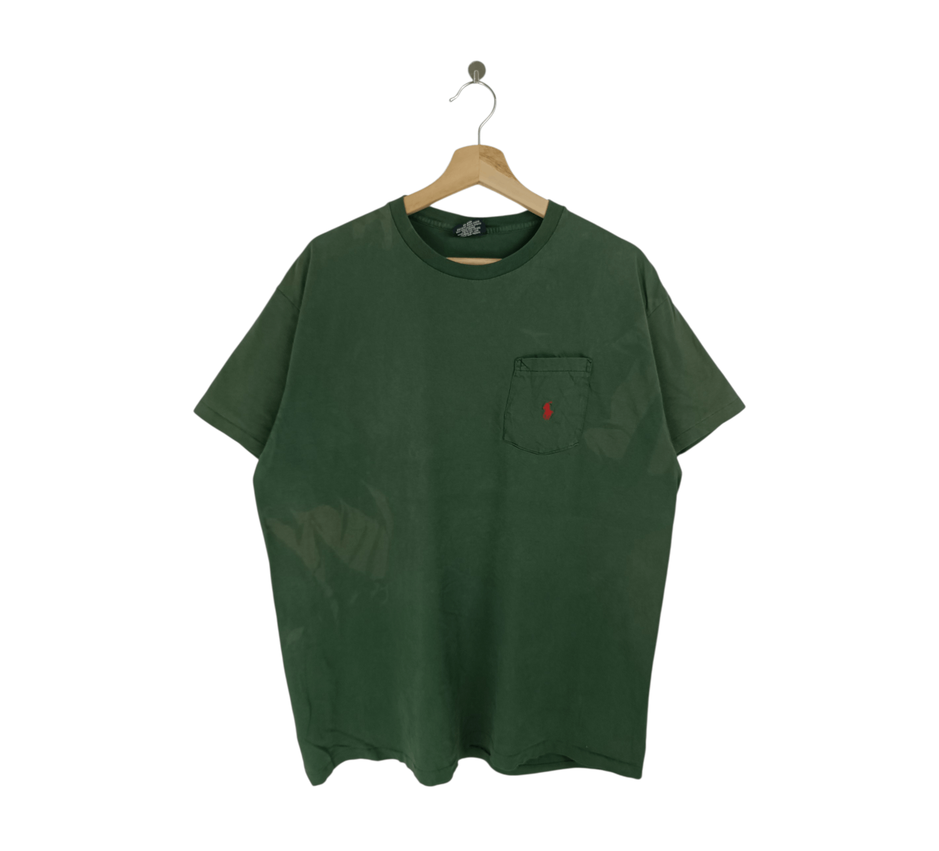 Polo Ralph Lauren FADED VINTAGE 90'S POLO RALPH LAUREN POCKET TEE VERY RARE Size US L / EU 52-54 / 3 - 1 Thumbnail