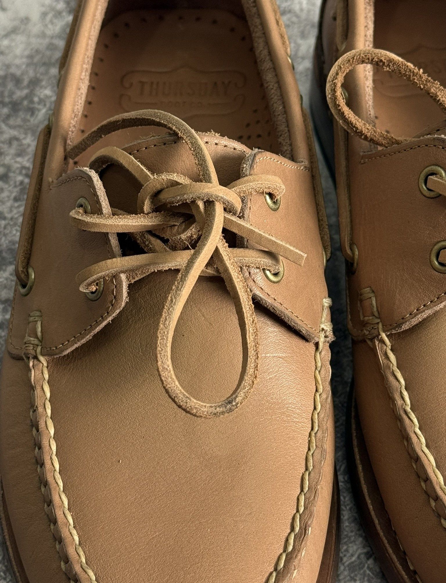 Thursday Boot Company Thursday Boot Co Biscuit Handsewn Leather Loafer Boat US 7.5 Size US 7.5 / EU 40-41 - 6 Thumbnail