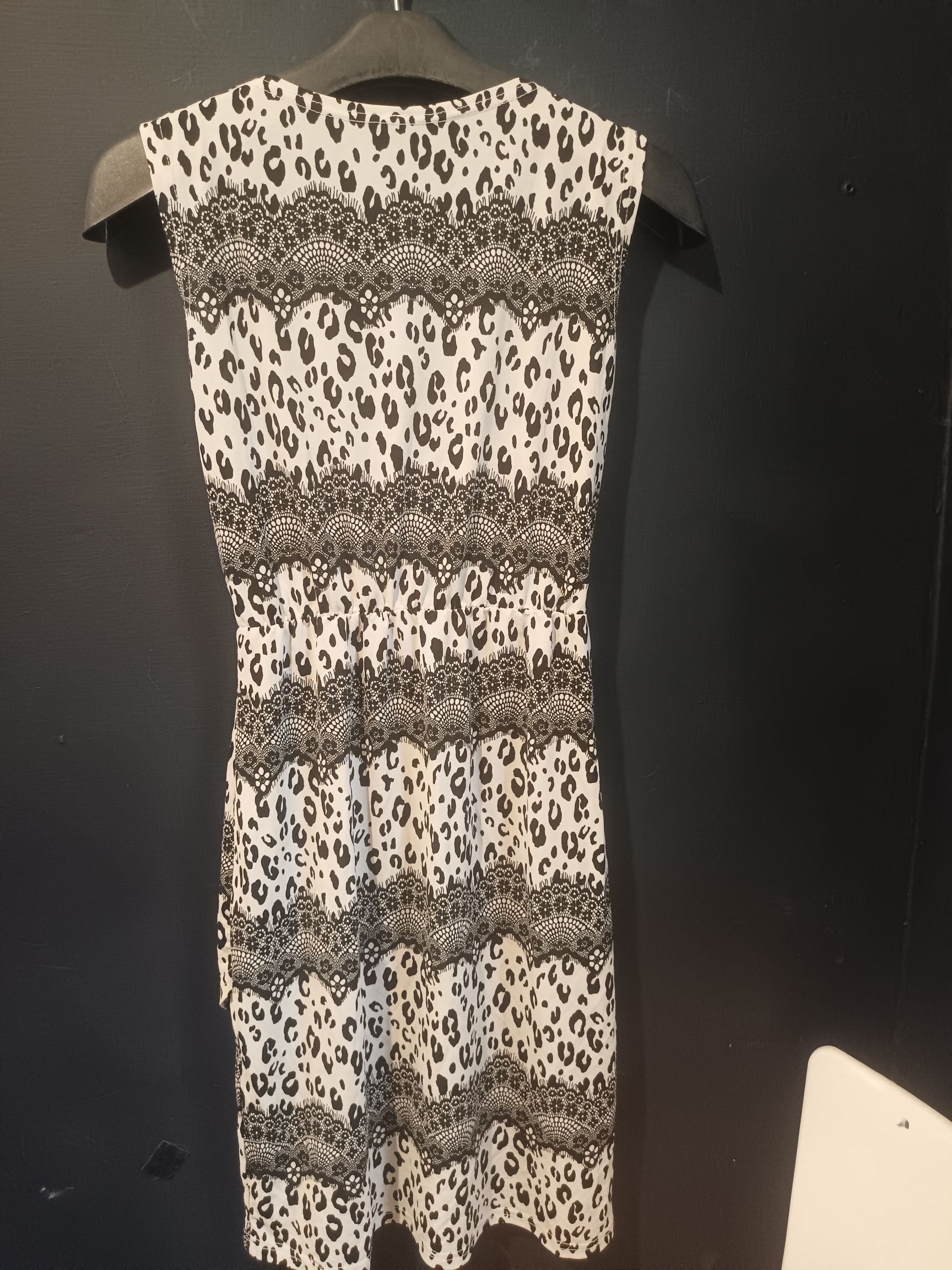 Designer × DressCamp × Japanese Brand GUMZZI Women's Sleeveless Dress Leopard Print Size M / US 6-8 / IT 42-44 - 9 Thumbnail