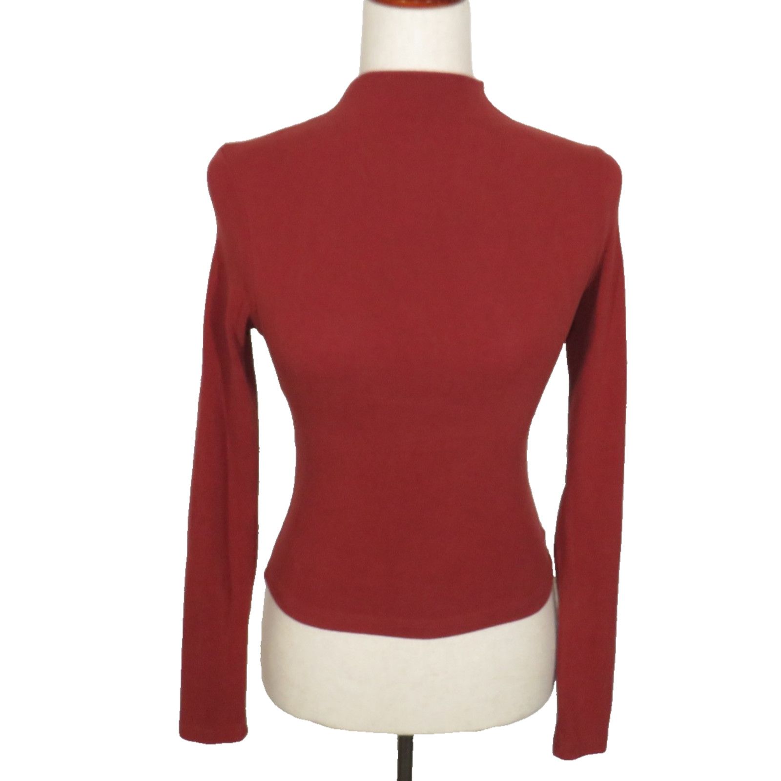 Other OGL Eco Mousse ProWarm Long Sleeve Mock Neck Top Rust XS Size XS / US 0-2 / IT 36-38 - 1 Thumbnail